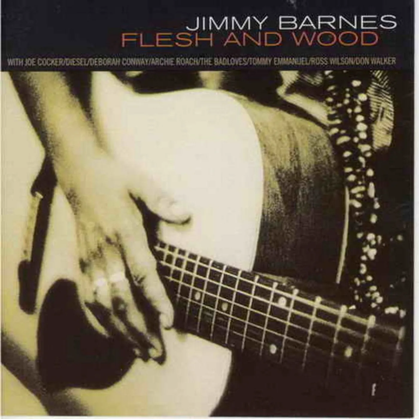 Jimmy Barnes Flesh And Wood Vinyl Record