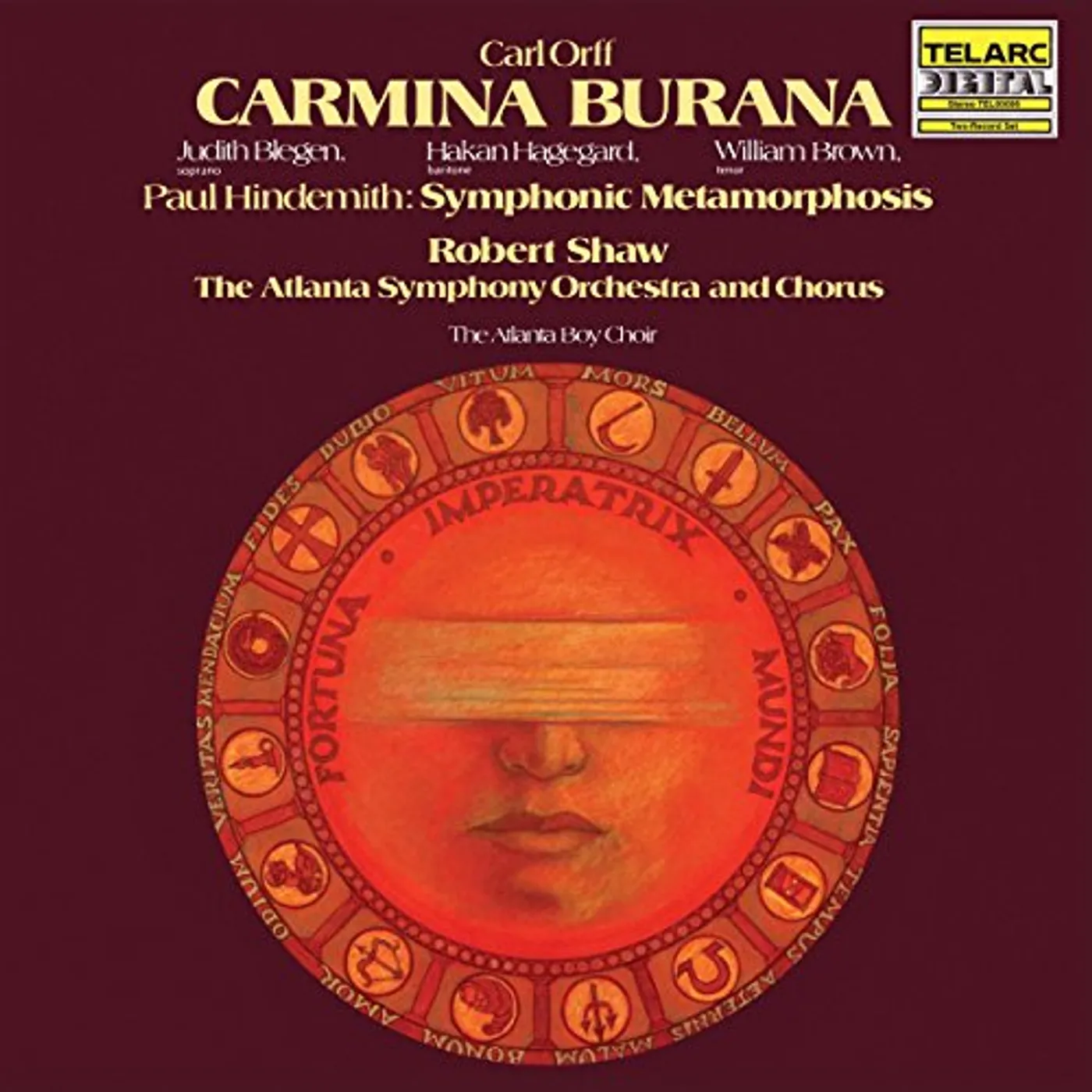 Carl Orff Carmina Burana Vinyl Record