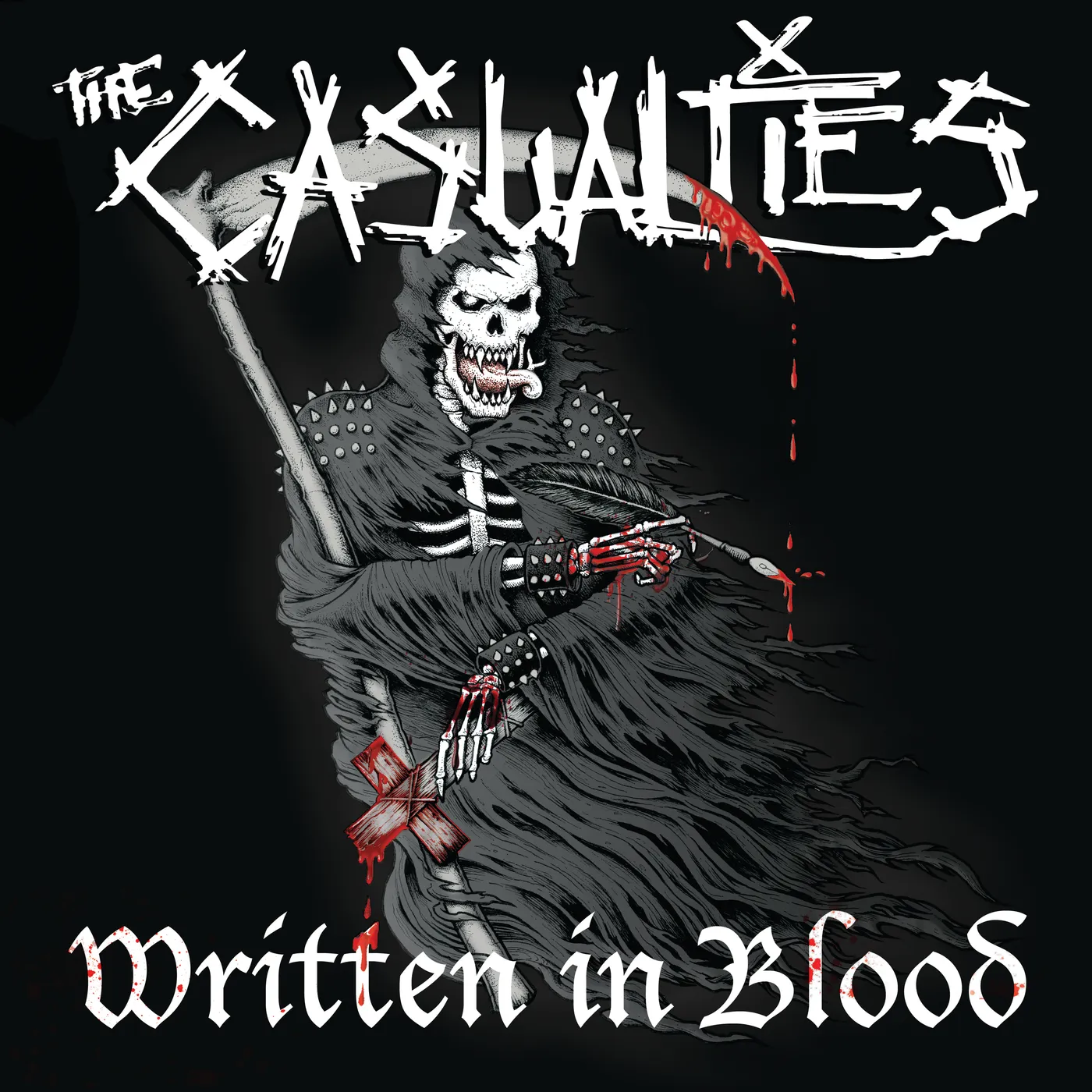 The Casualties WRITTEN IN BLOOD CD