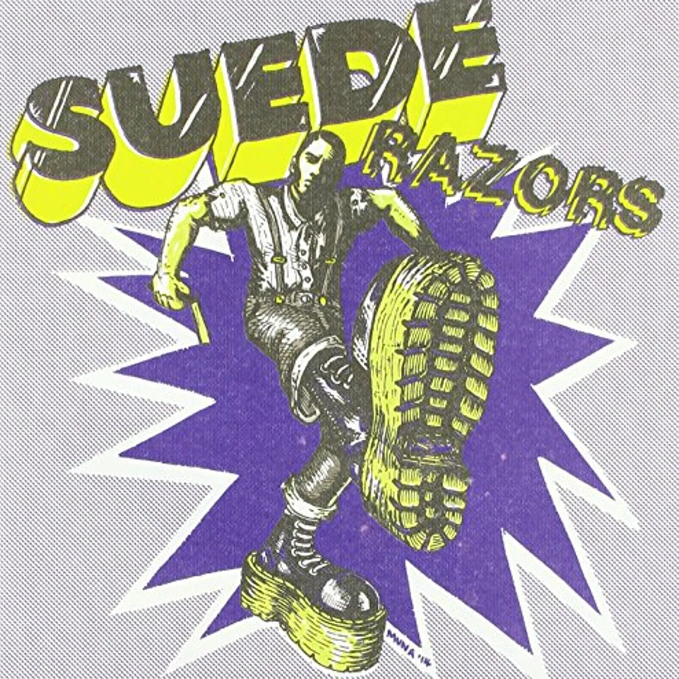 Suede Razors BOYS NIGHT OUT / (I'M A) BOVVER BOY Vinyl Record