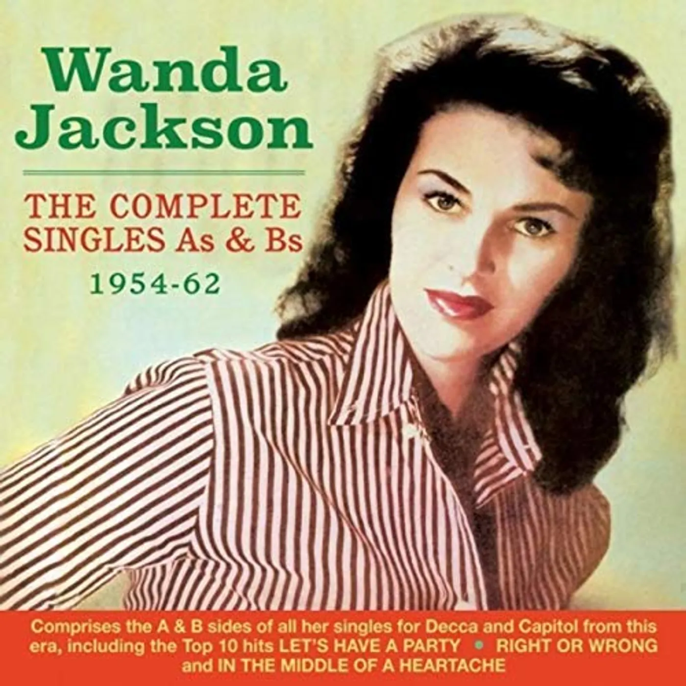 Wanda Jackson COMPLETE SINGLES AS & BS 1954-62 CD