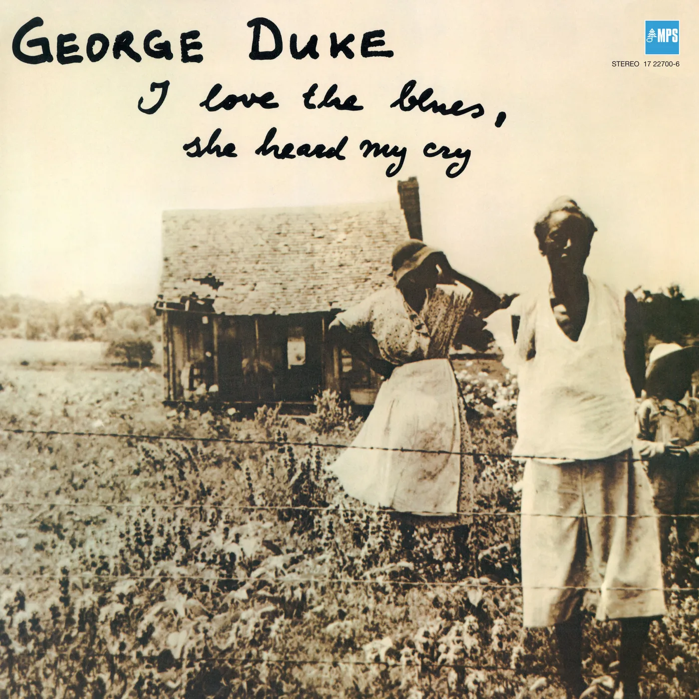 George Duke I LOVE THE BLUES / SHE HEARD MY CRY Vinyl Record