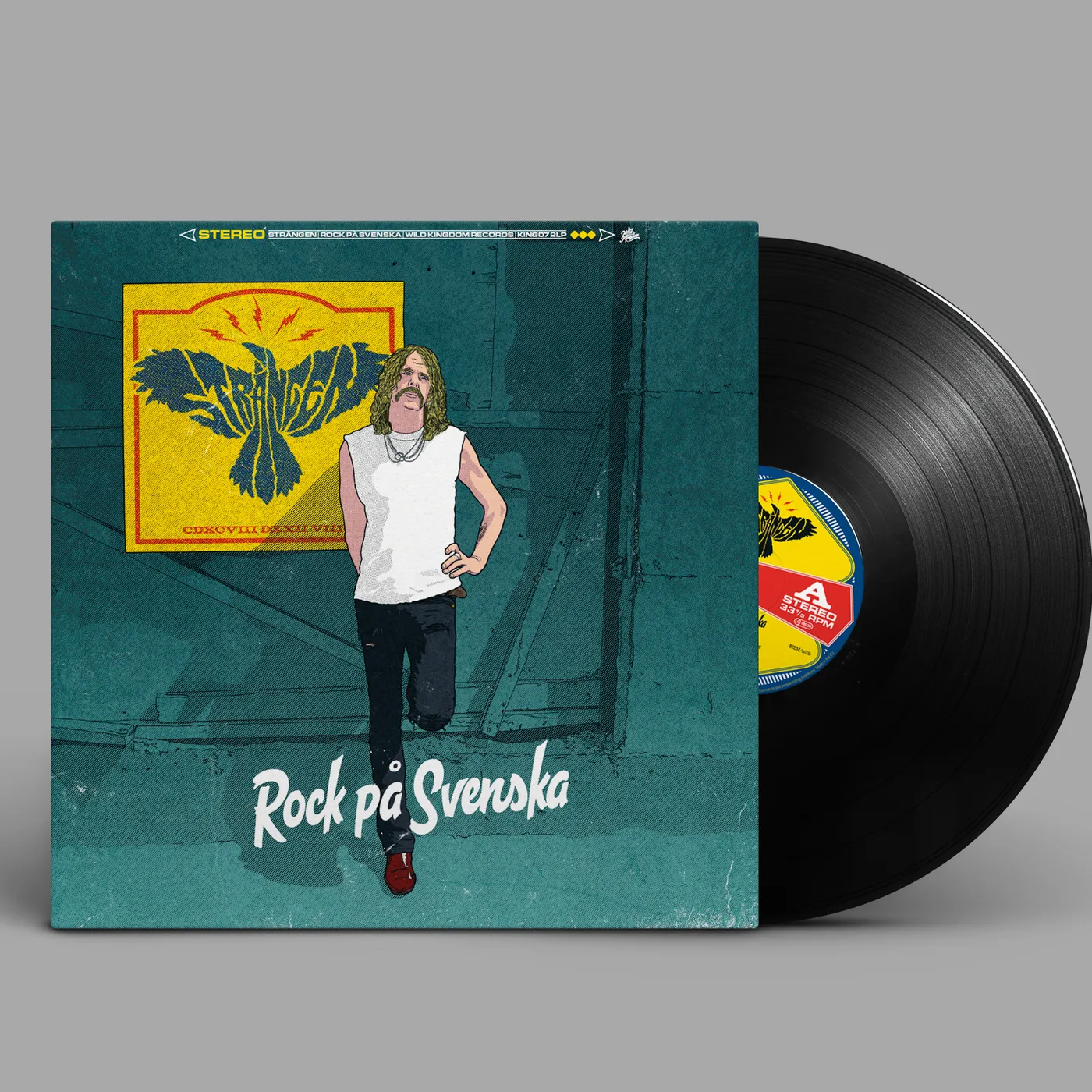 Strängen ROCK PA SVENSKA Vinyl Record