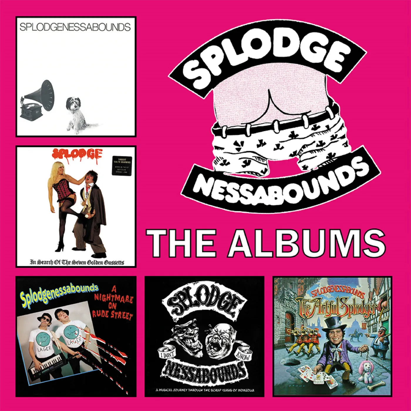 Splodgenessabounds ALBUMS CD