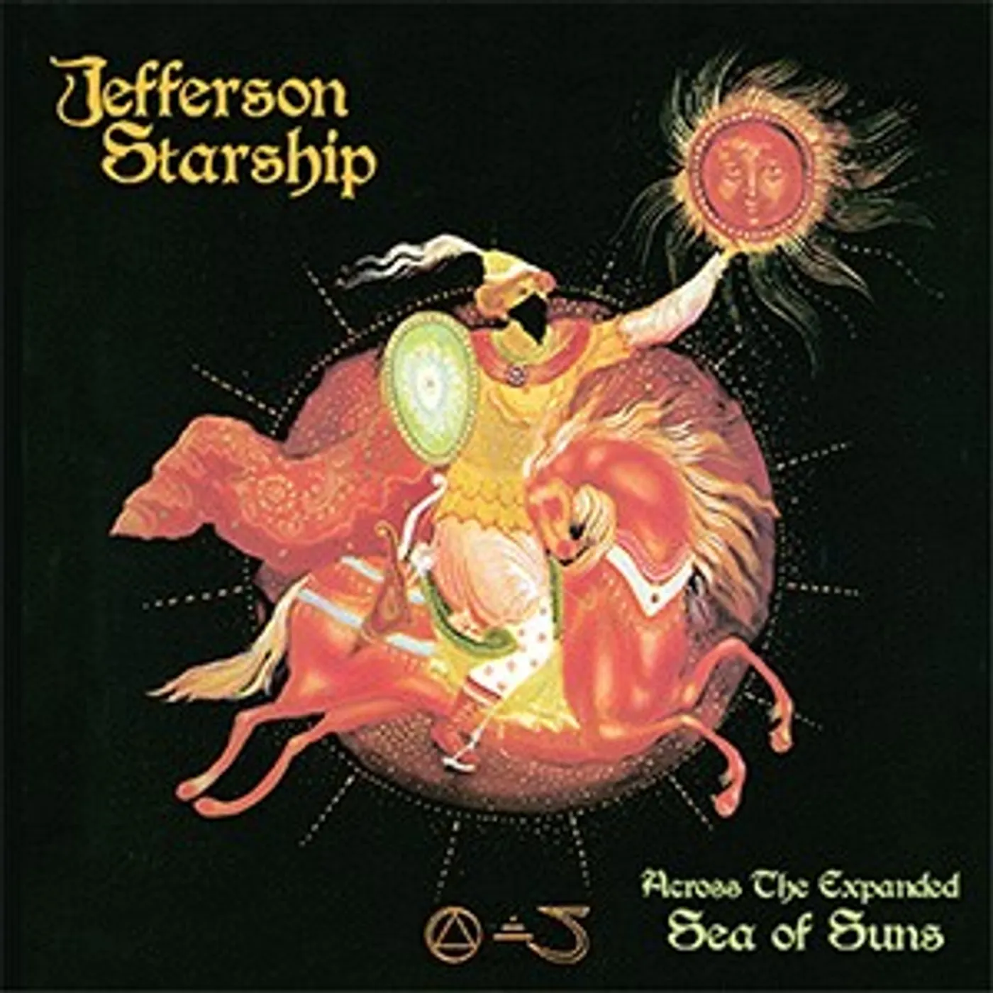 Jefferson Starship ACROSS THE EXPANDED / SEA OF SUNS CD
