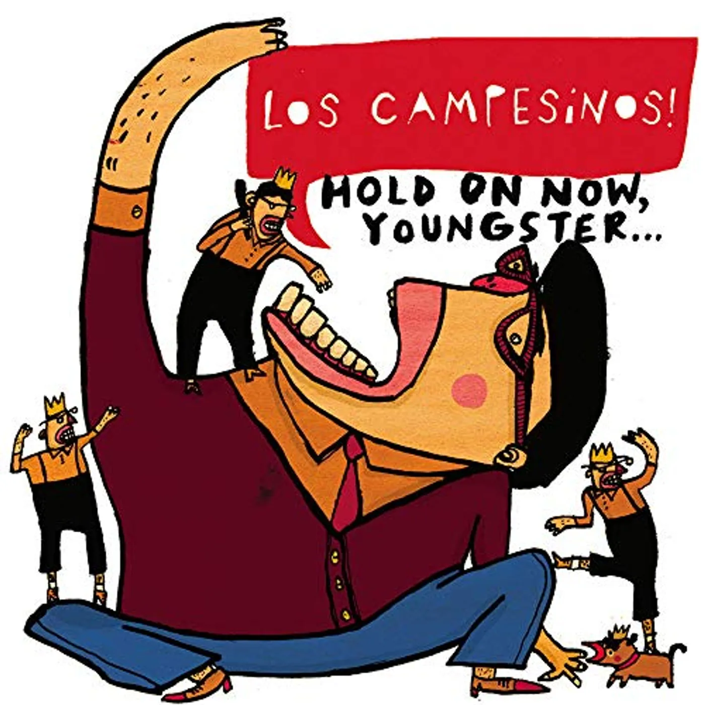 Los Campesinos! HOLD ON NOW YOUNGSTER Vinyl Record
