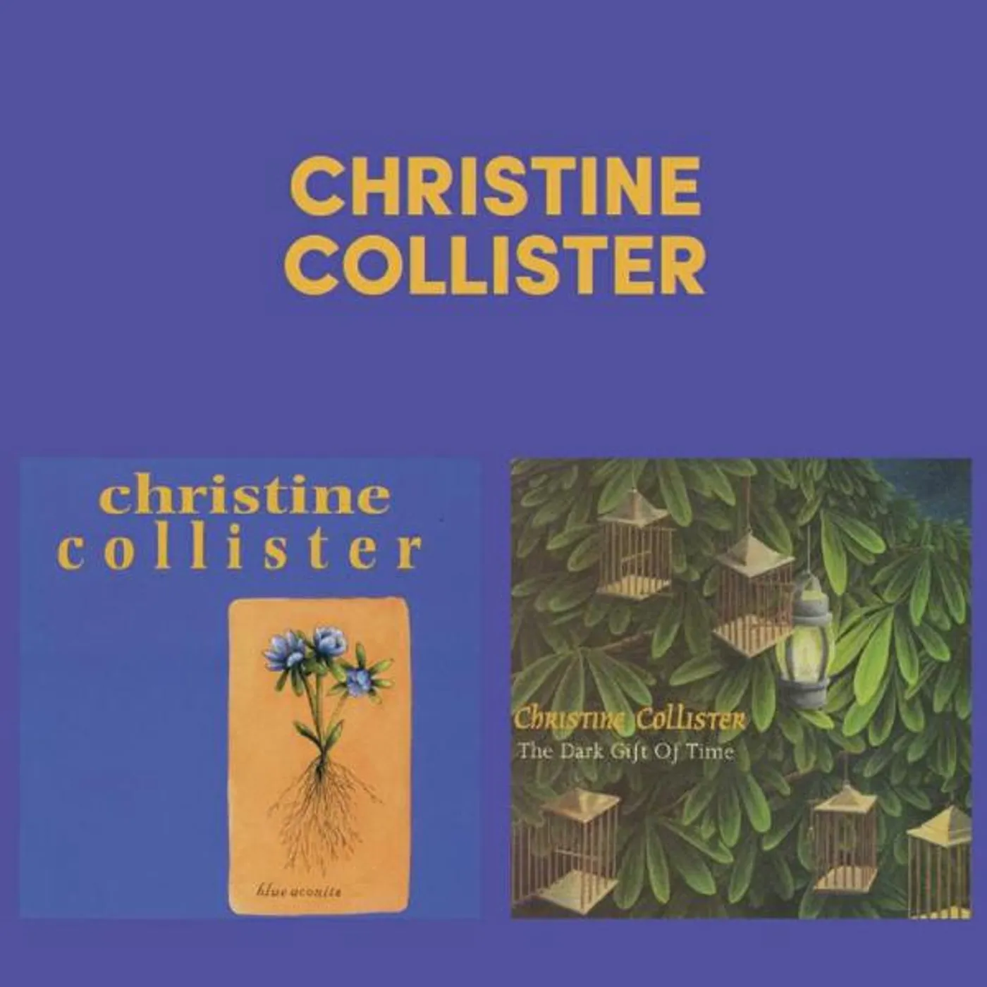 Christine Collister BLUE ACONITE / THE DARK GIFT OF TIME CD