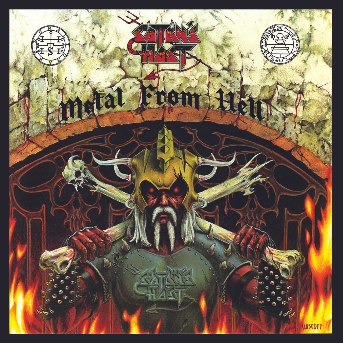 Satan's Host METAL FROM HELL CD