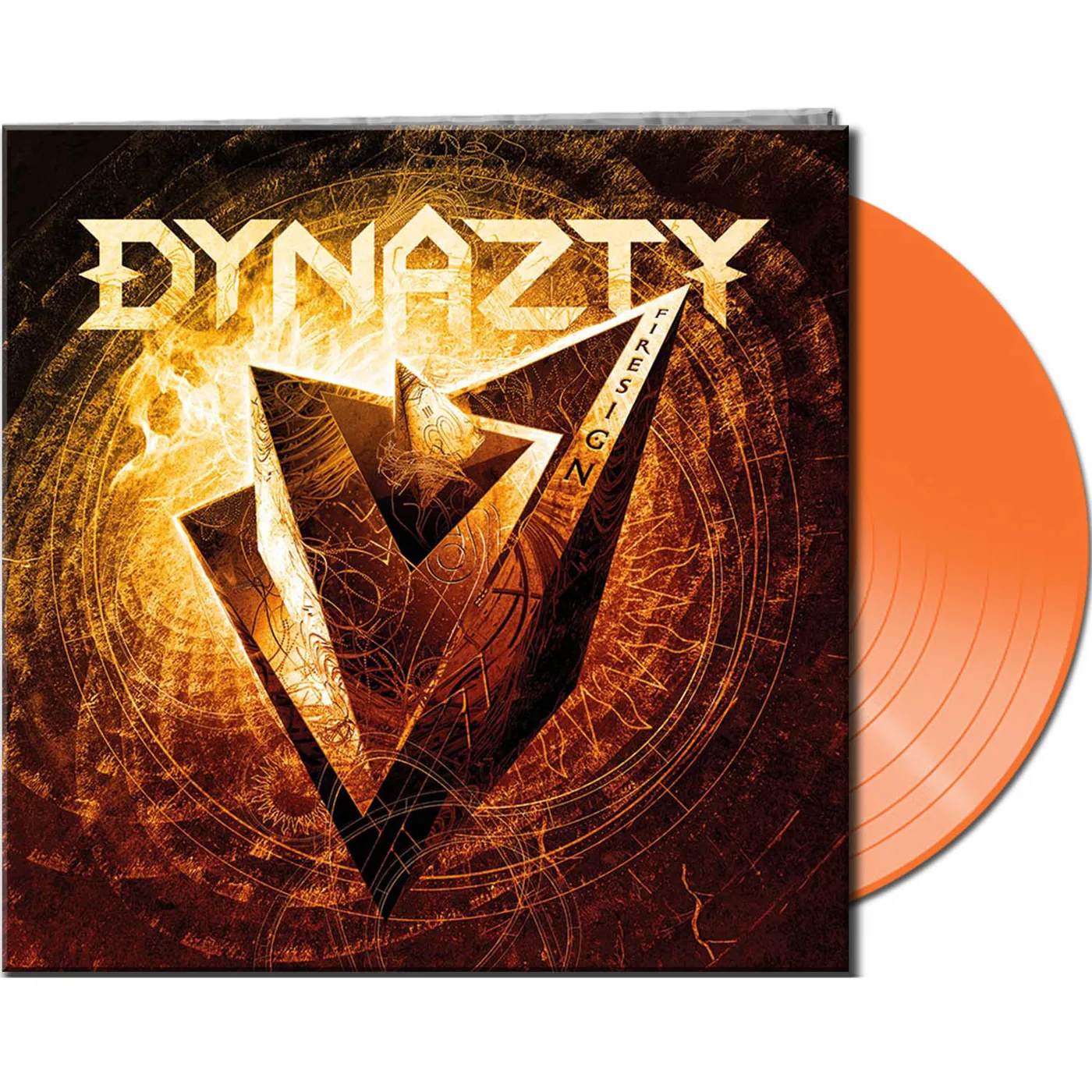 Dynazty FIRESIGN Vinyl Record - Clear Vinyl, Gatefold Sleeve, Limited Edition, Orange Vinyl