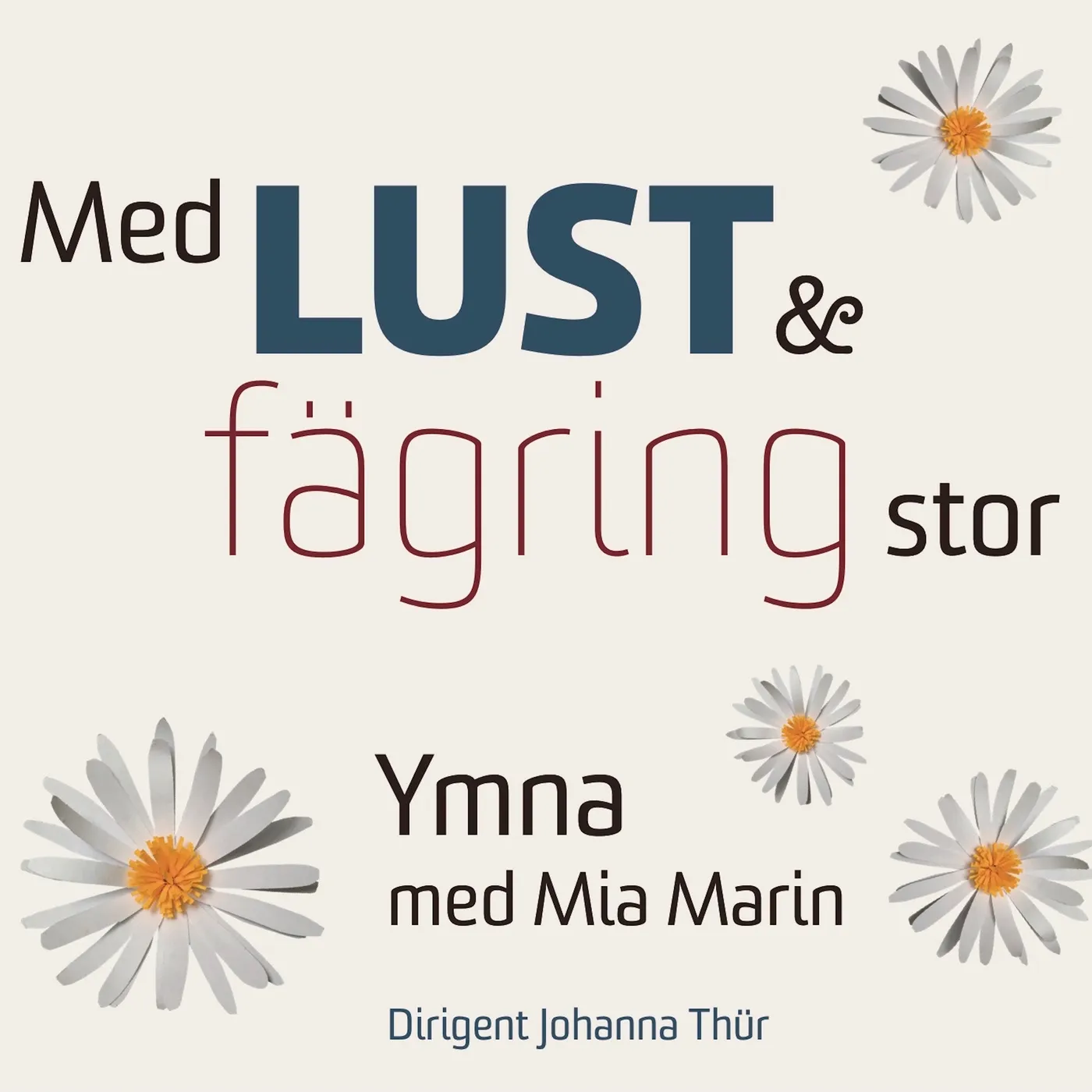 Ymna MED LUST OCH FAGRING STOR CD
