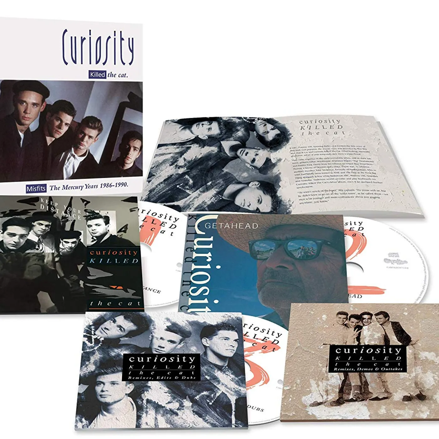 Curiosity Killed The Cat MISFITS: THE MERCURY YEARS 1986-1990 CD