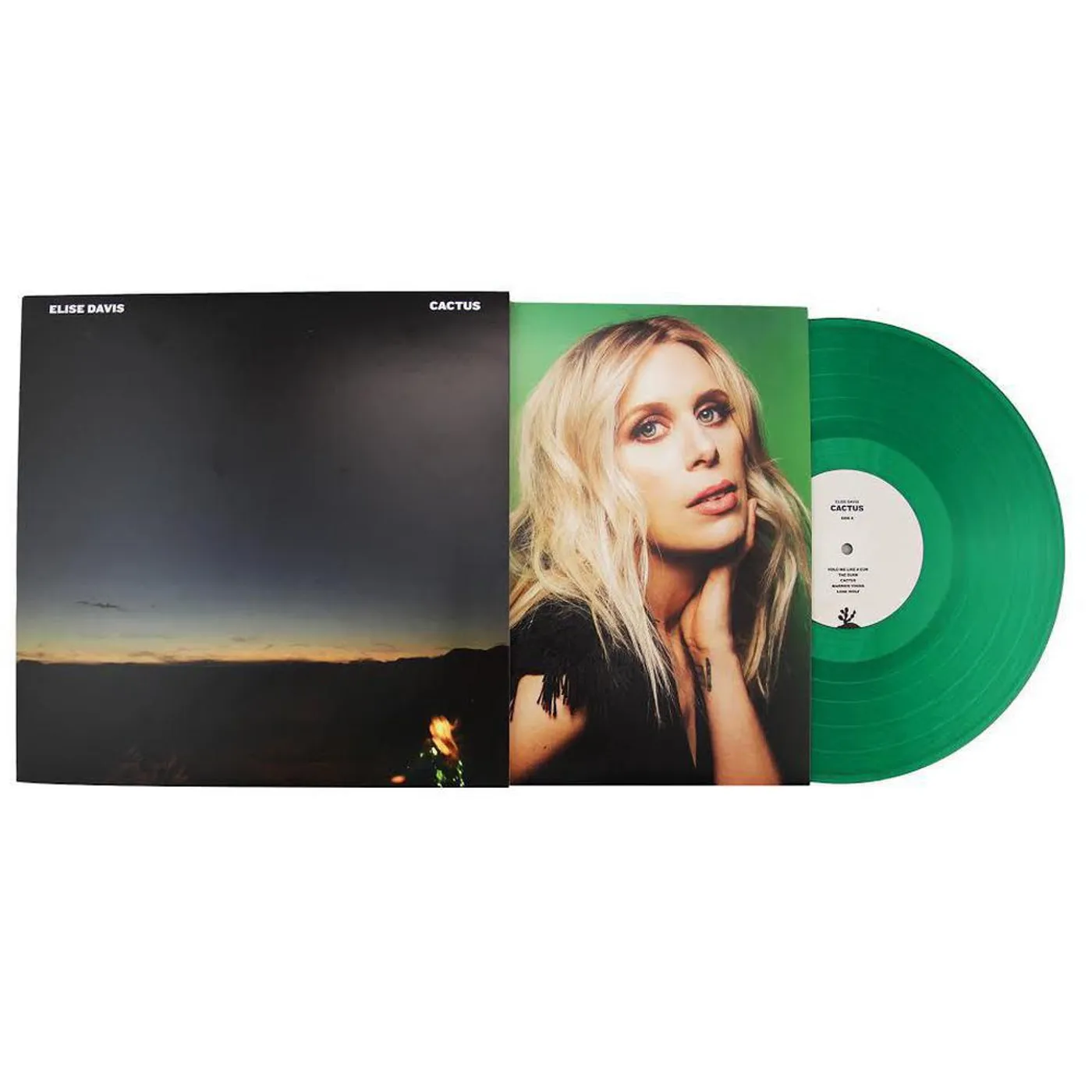 Elise Davis Cactus Vinyl Record