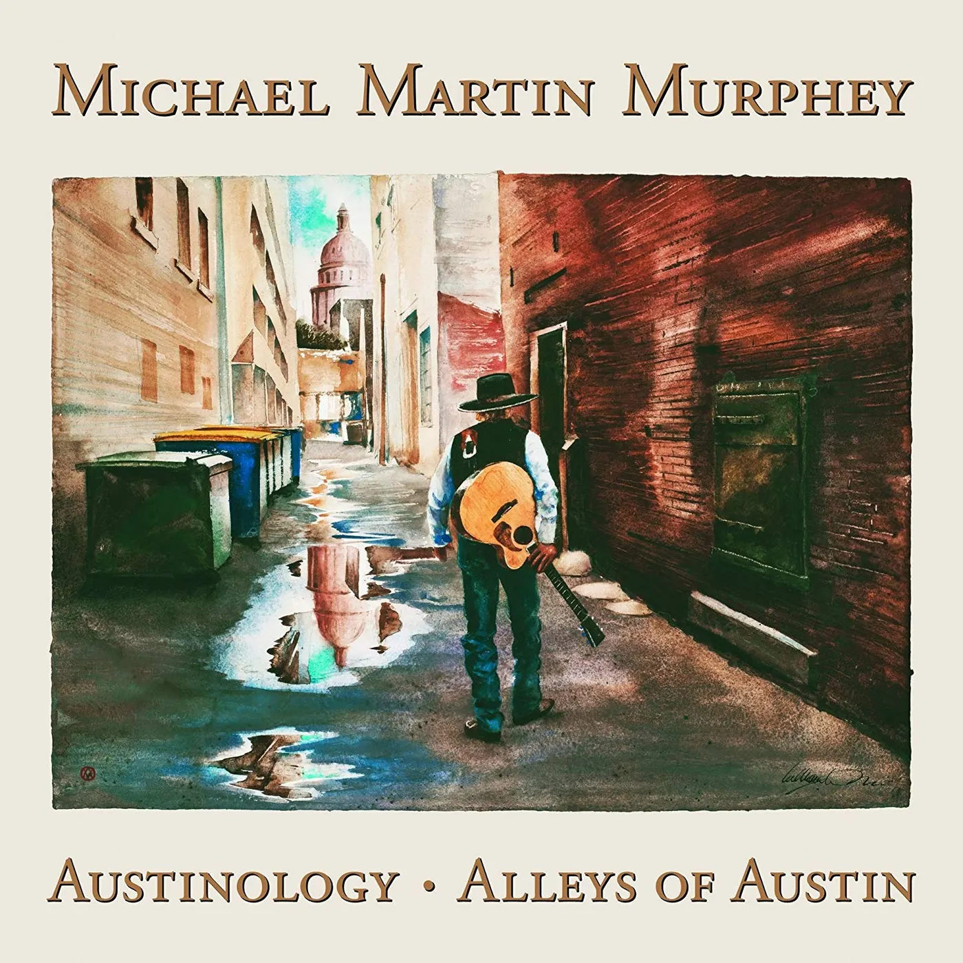 Michael Martin Murphey Austinology - Alleys of Austin Vinyl Record