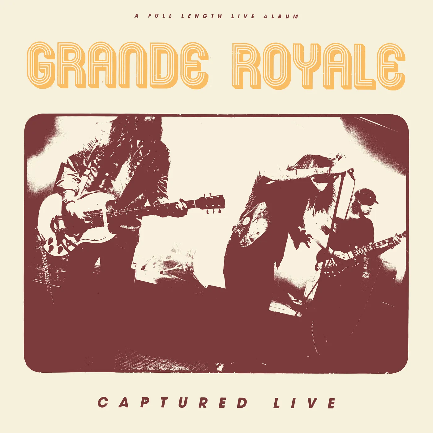 Grande Royale Captured Live Vinyl Record