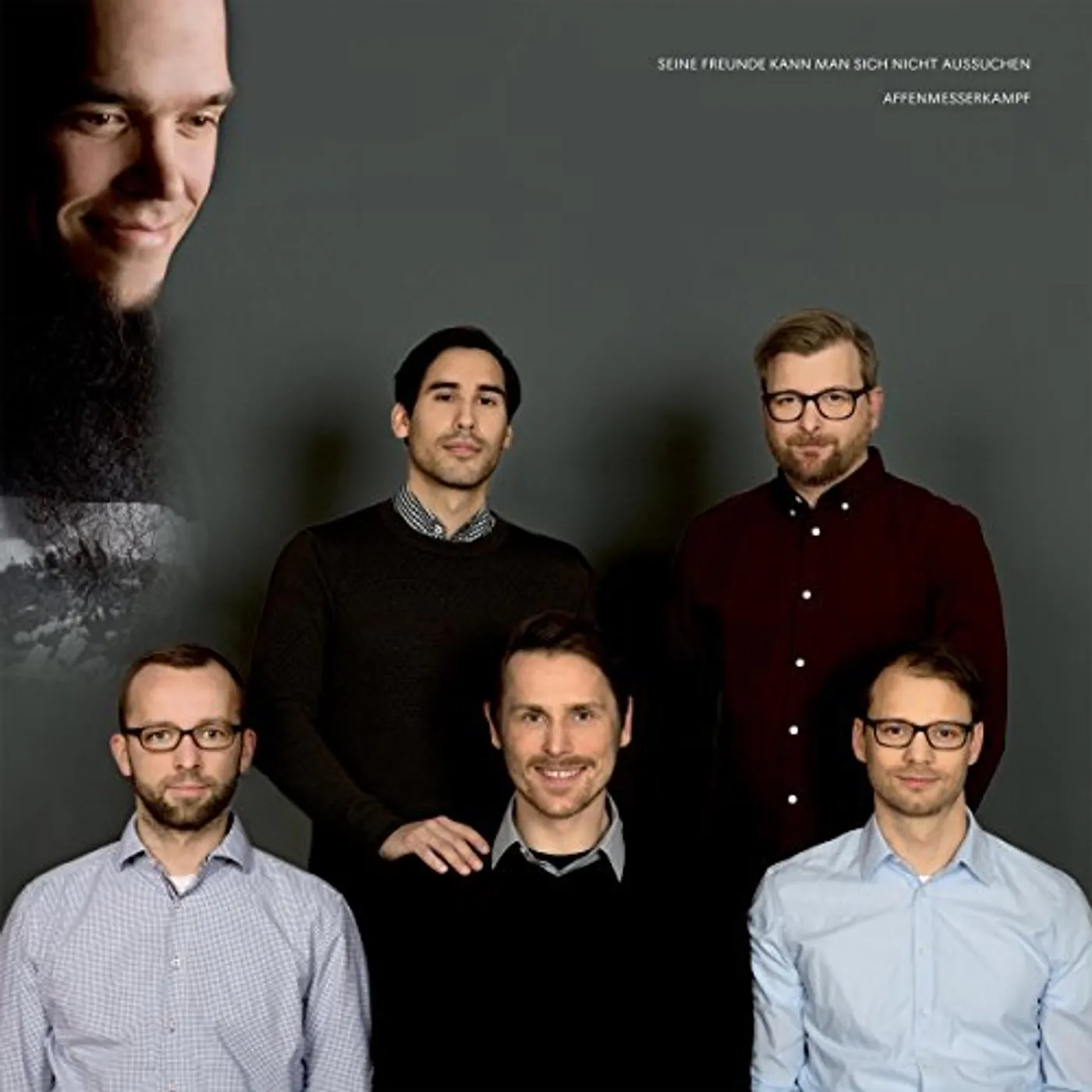 Affenmesserkampf SEINE FREUNDE KANN MAN Vinyl Record