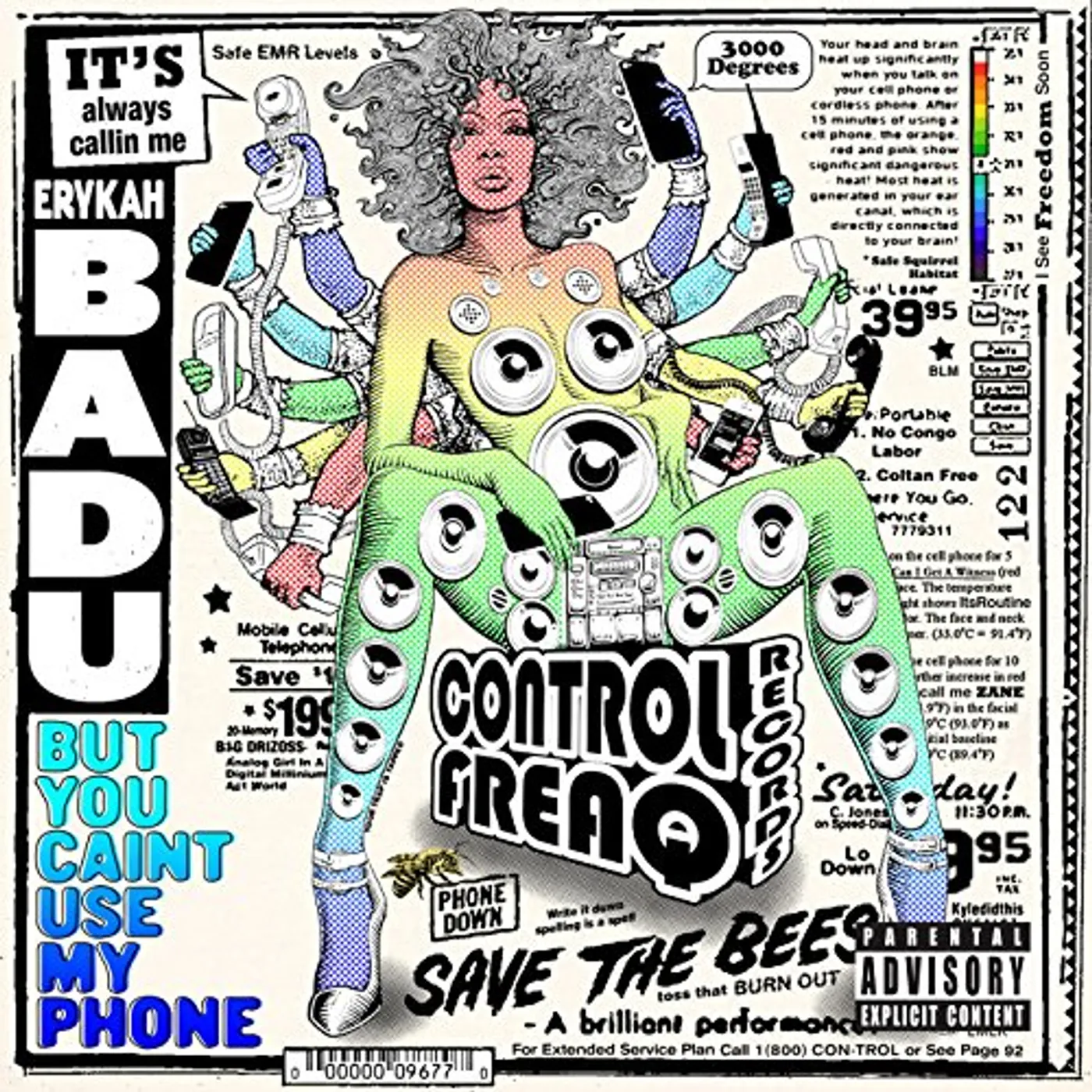 Erykah Badu But You Caint Use My Phone Vinyl Record