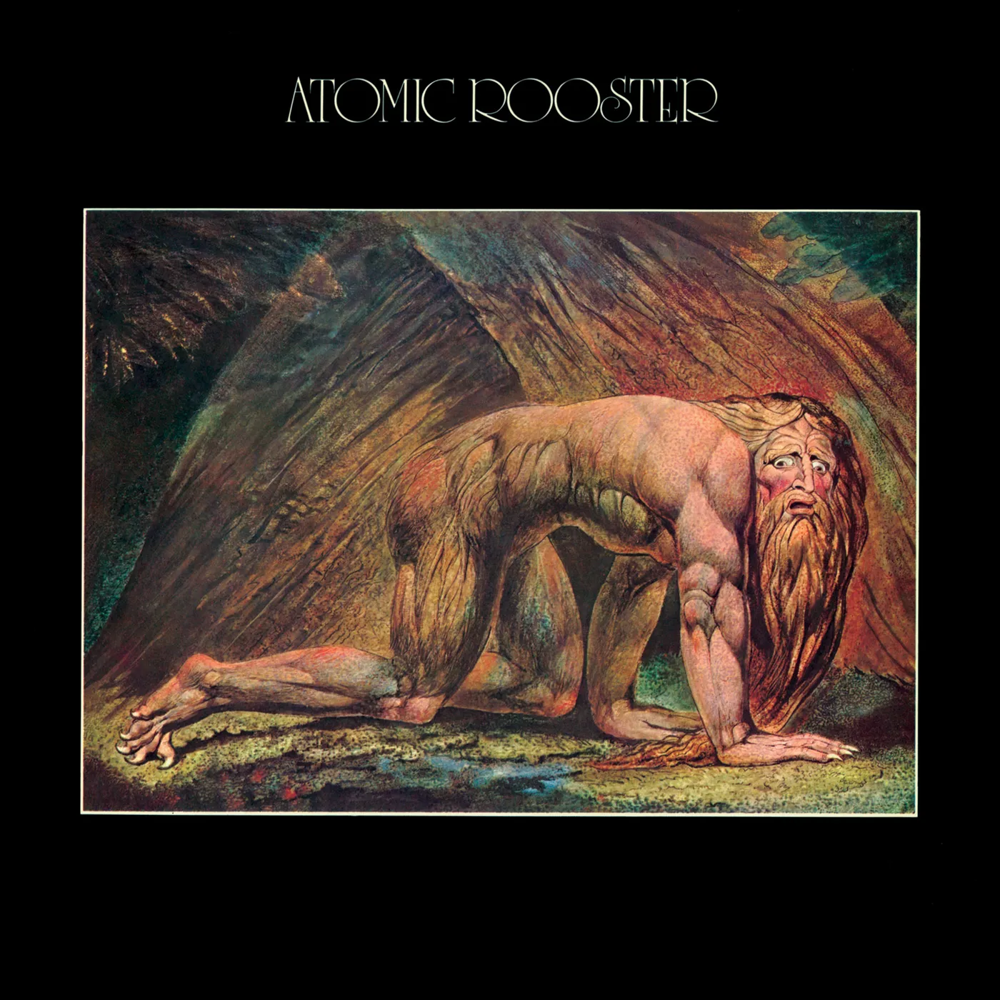 Atomic Rooster DEATH WALKS BEHIND YOU - Deluxe Limited Edition Starburst Colored Vinyl Record
