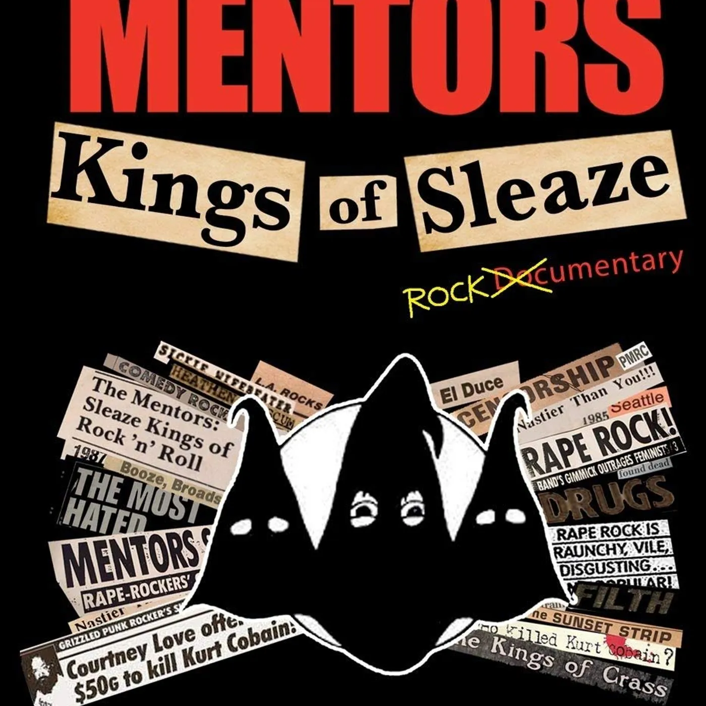 Mentors KINGS OF SLEAZE ROCKUMENTARY DVD