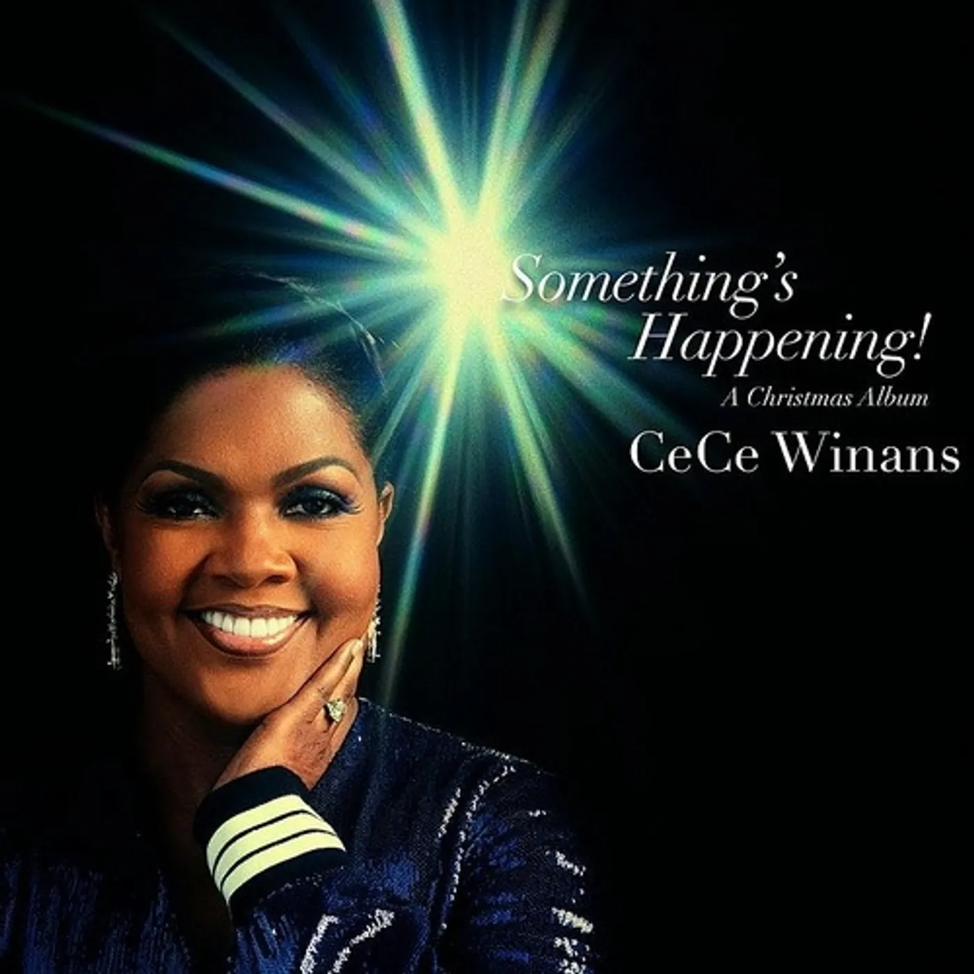 CeCe Winans SOMETHING'S HAPPENING - A CHRISTMAS ALBUM CD