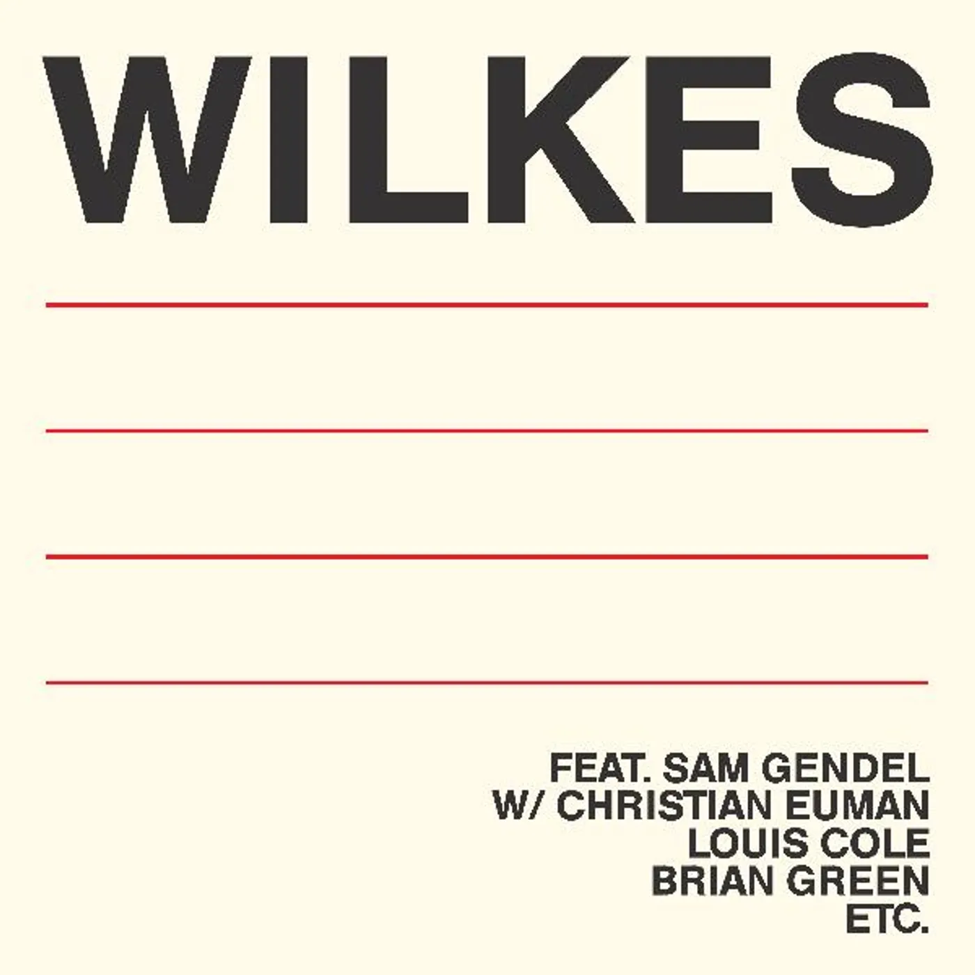 Sam Wilkes WILKES Vinyl Record