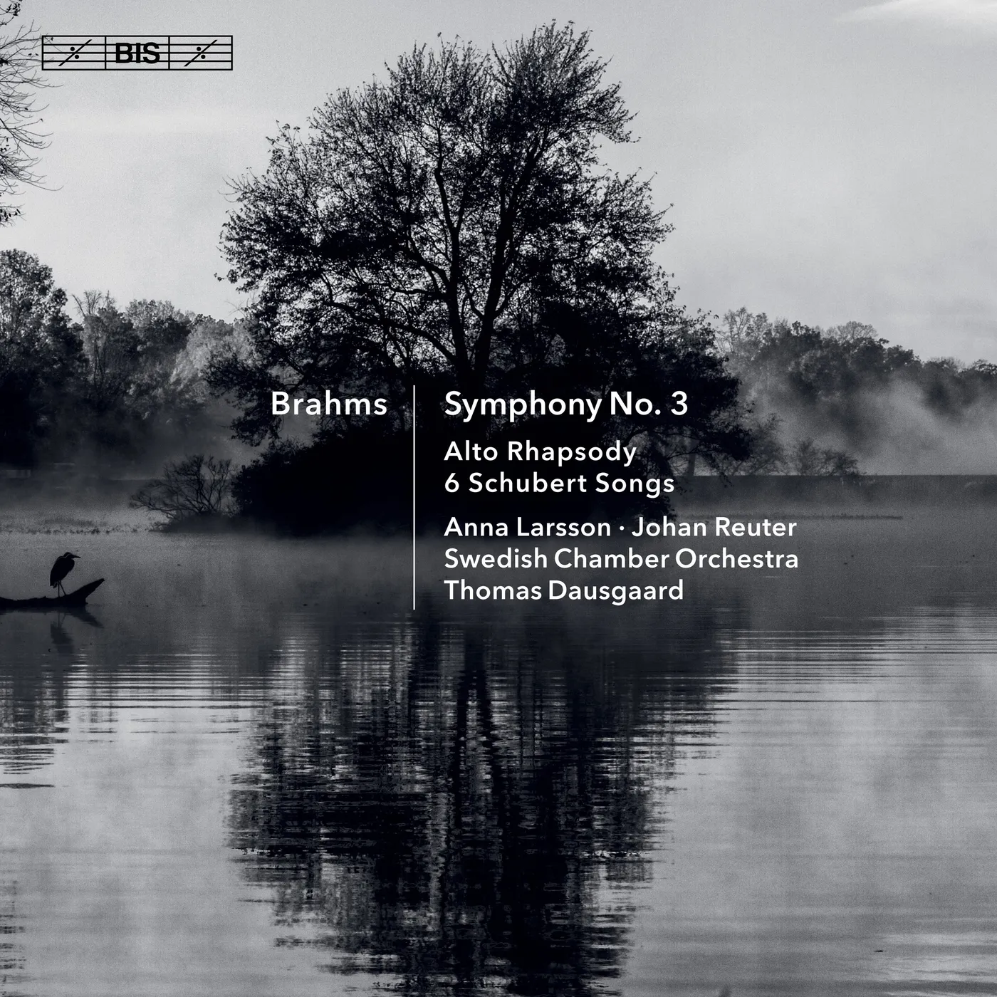 Johannes Brahms SYMPHONY 3 / ALTO RHAPSODY / 6 SCHUBERT SONGS Super Audio CD