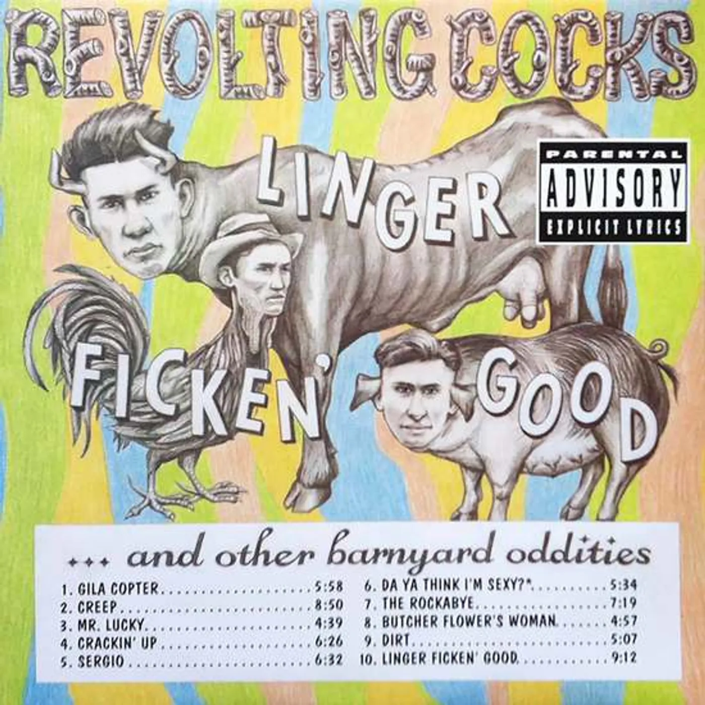 Revolting Cocks LINGER FICKEN' GOOD..AND OTHER BARNYARD ODDITIES Vinyl Record