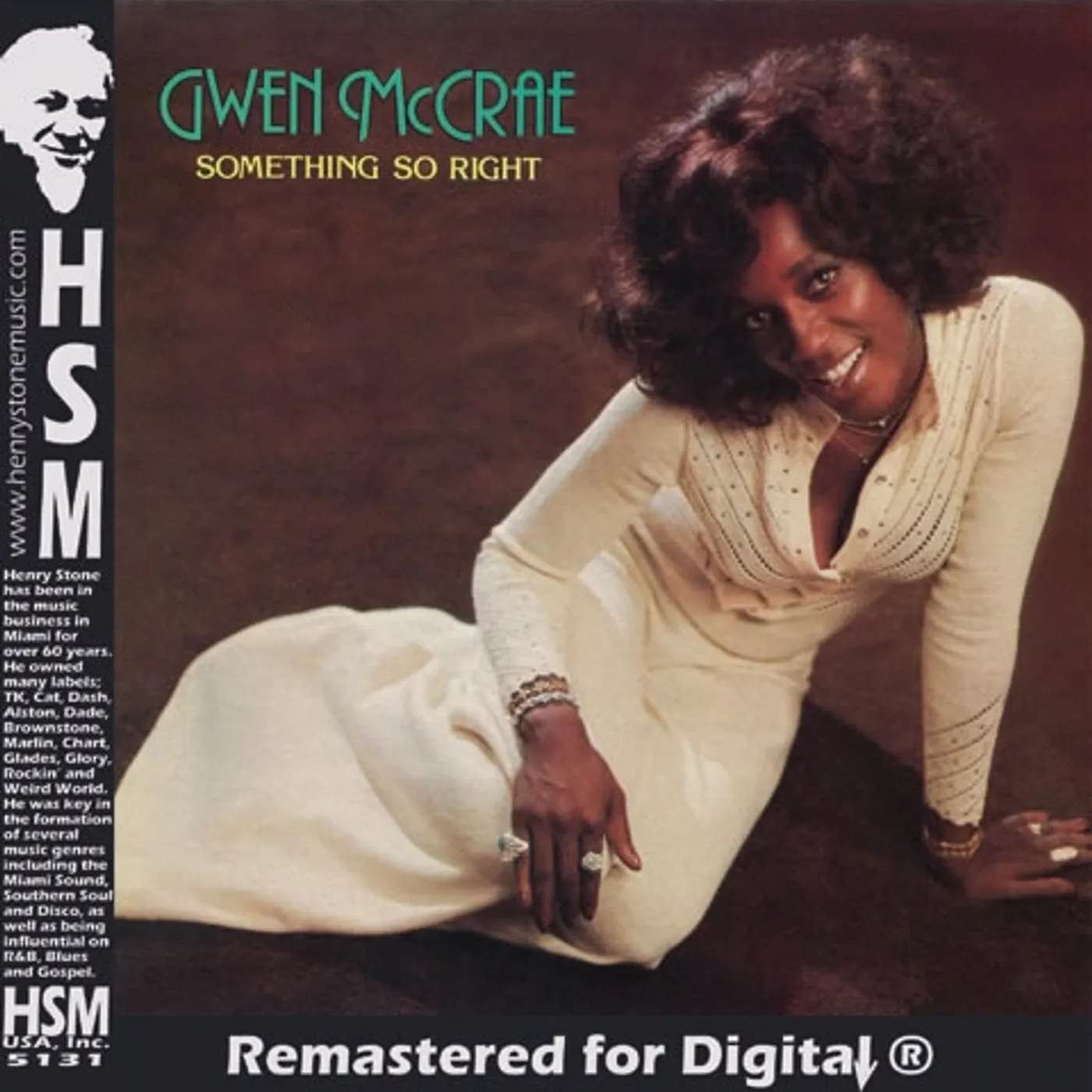 Gwen McCrae SOMETHING SO RIGHT CD