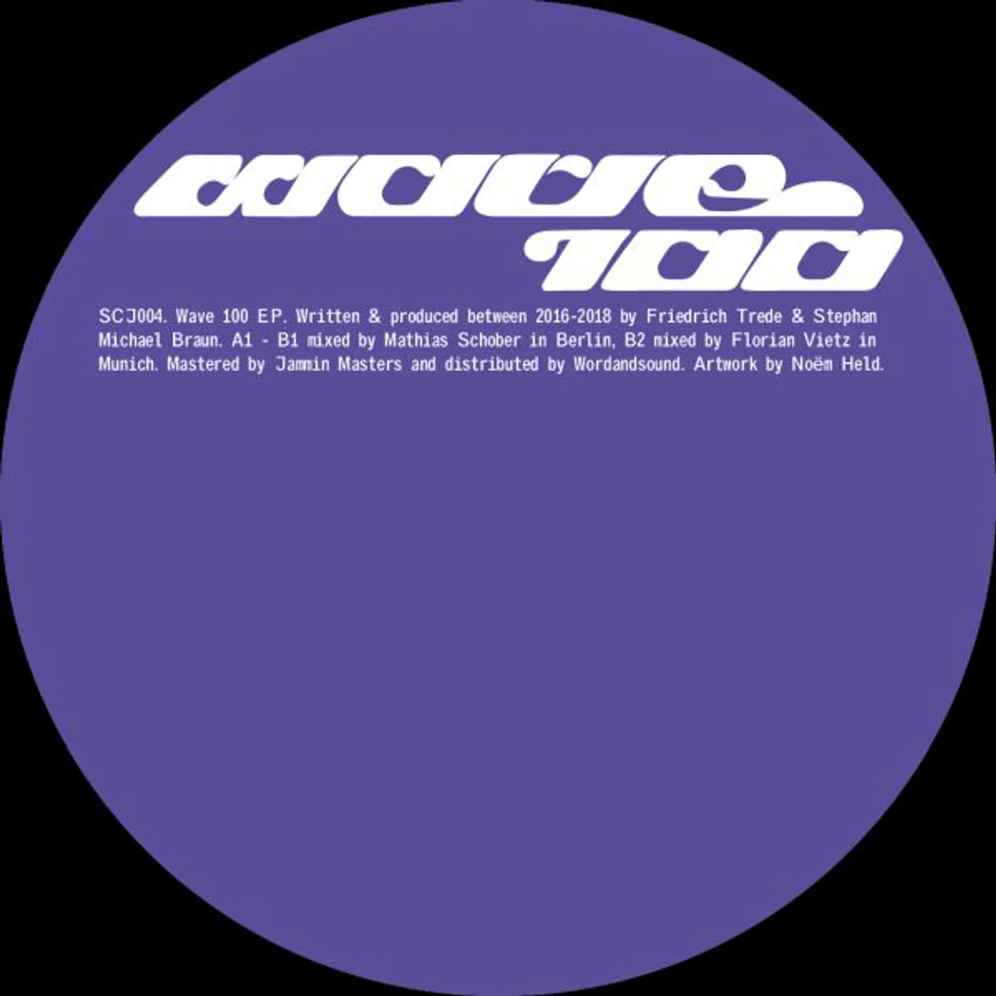 Rhode & Brown WAVE 100 Vinyl Record