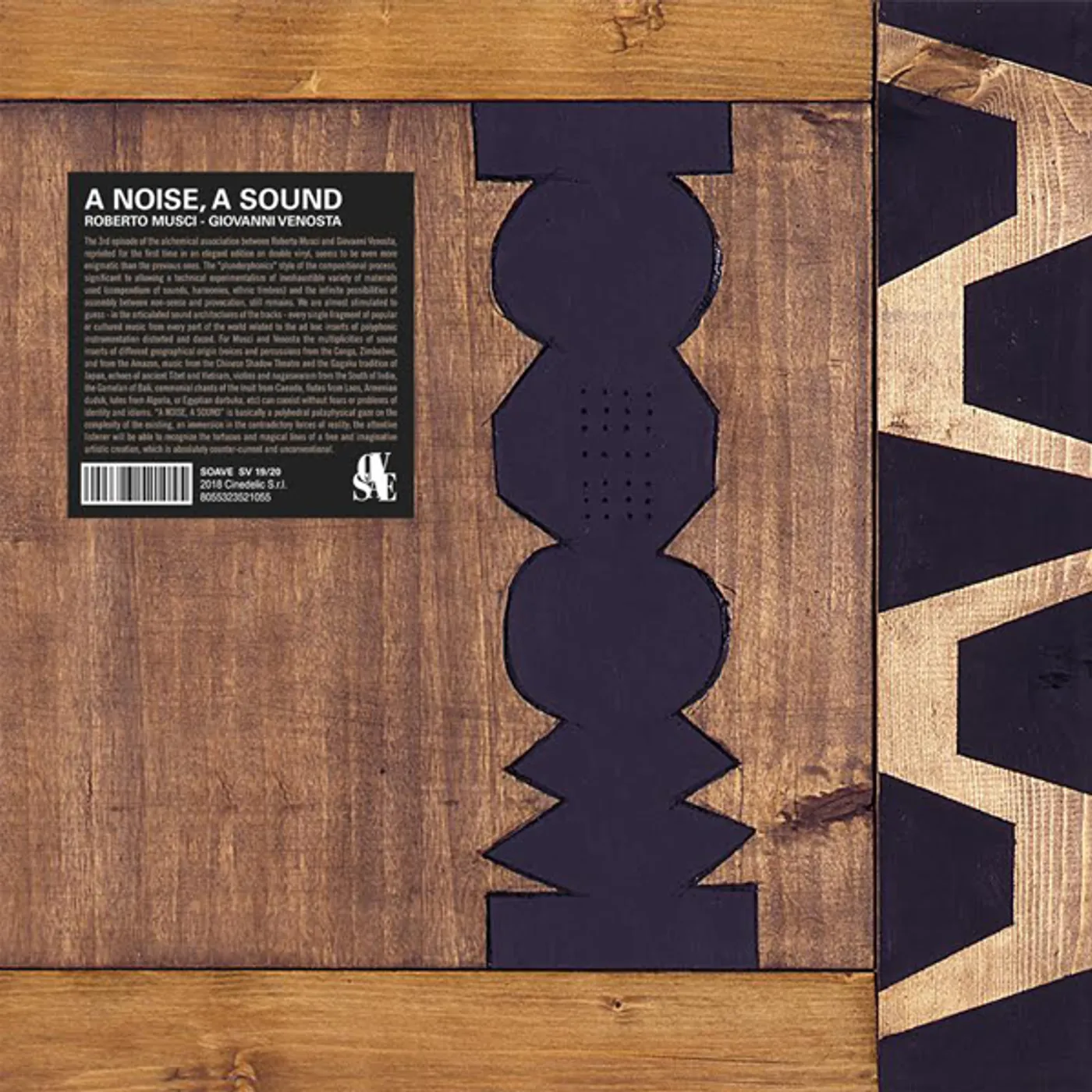 Roberto Musci NOISE / SOUND Vinyl Record