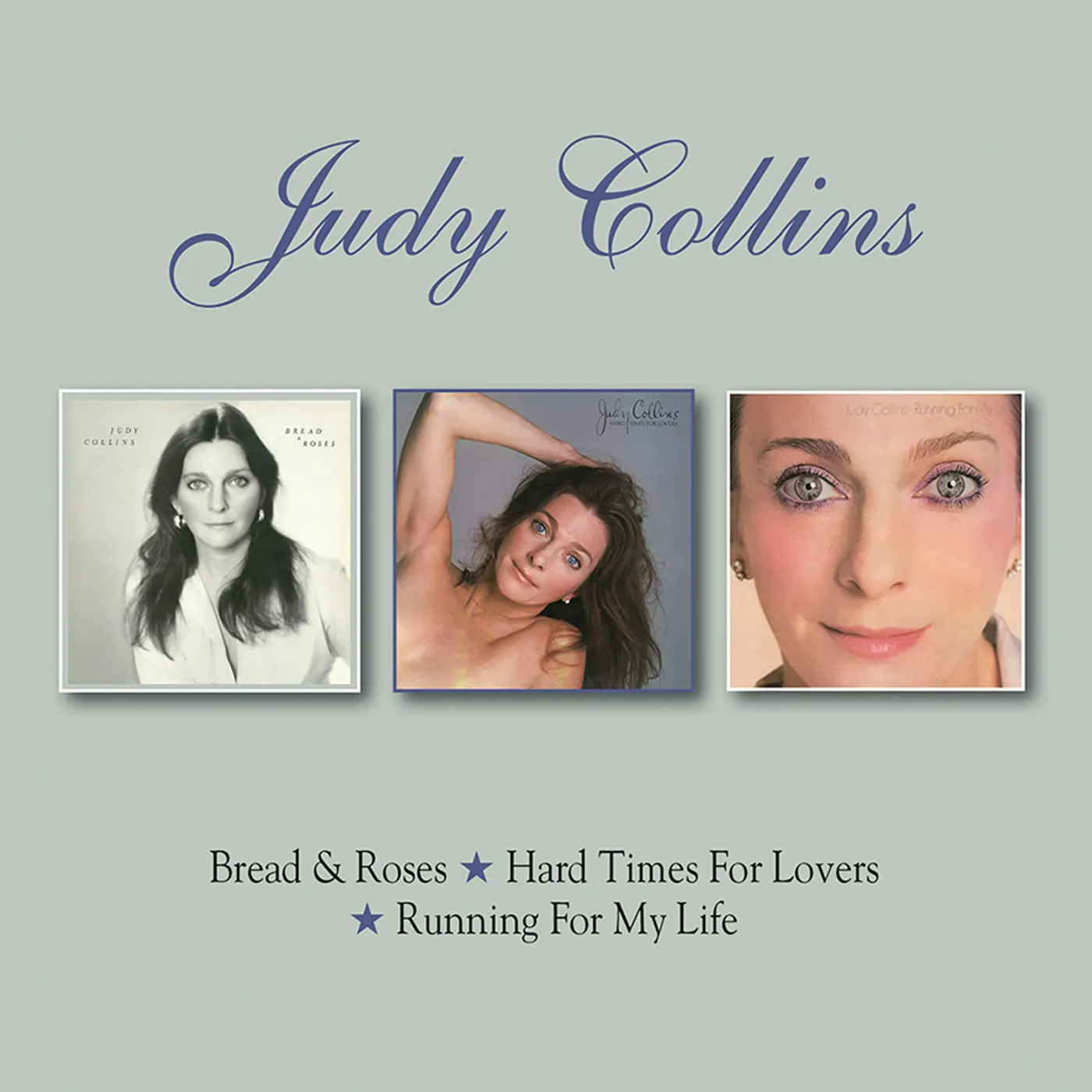 Judy Collins BREAD & ROSES / HARD TIMES FOR LOVERS / RUNNING CD