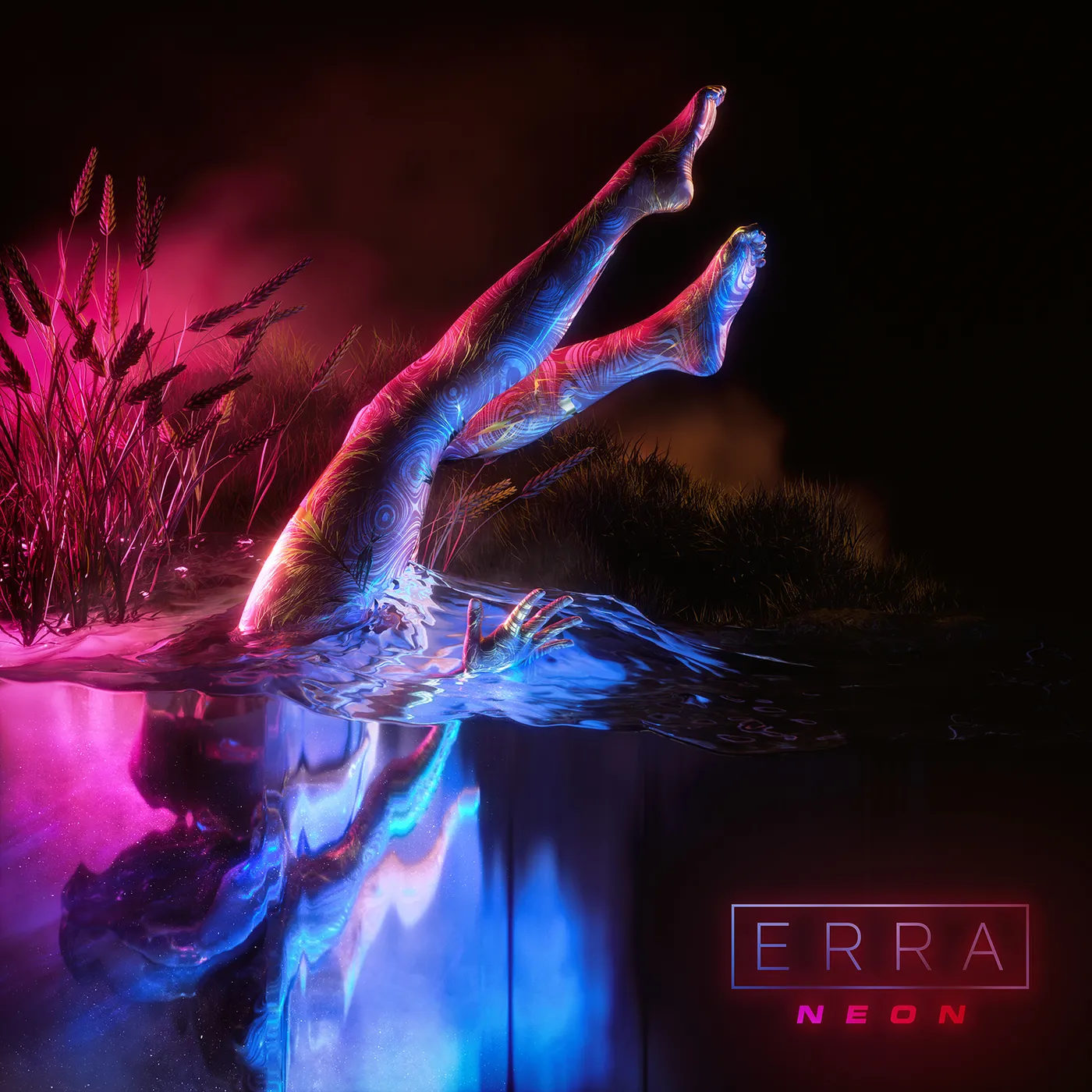 ERRA Neon Vinyl Record