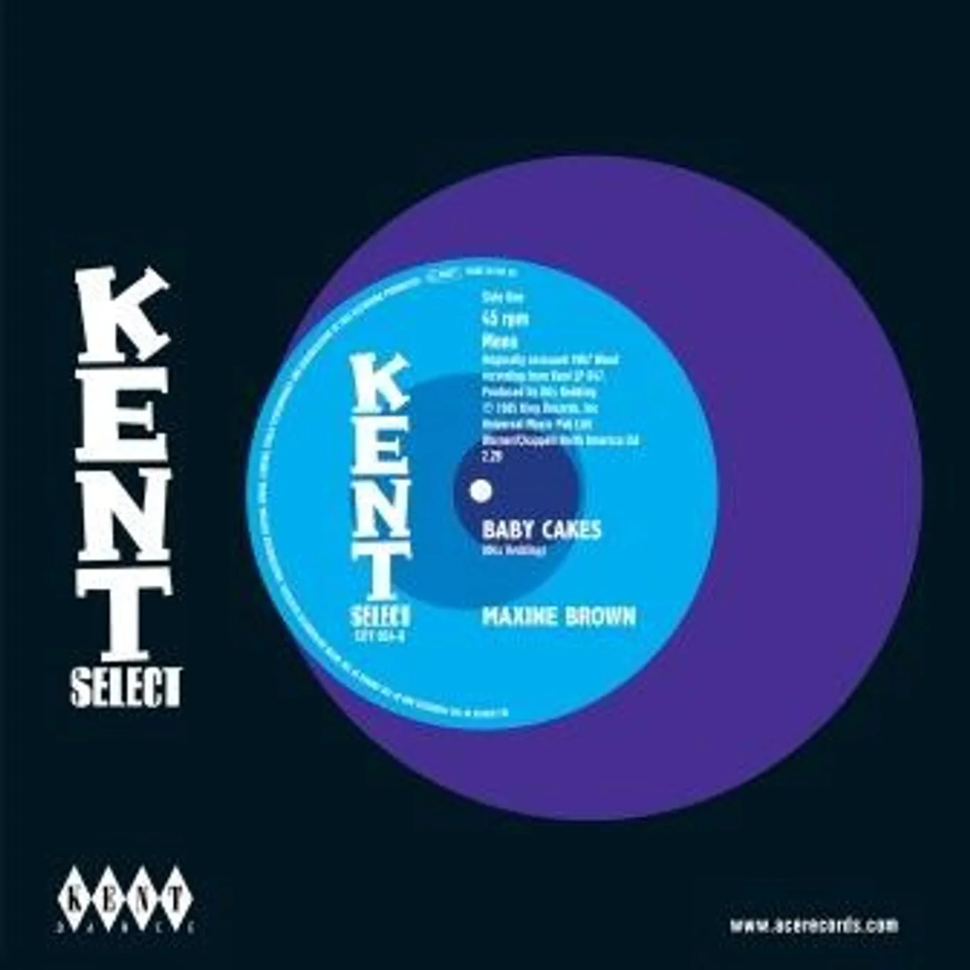 Maxine Brown BABY CAKES / ONE IN A MILLION (ALT) Vinyl Record