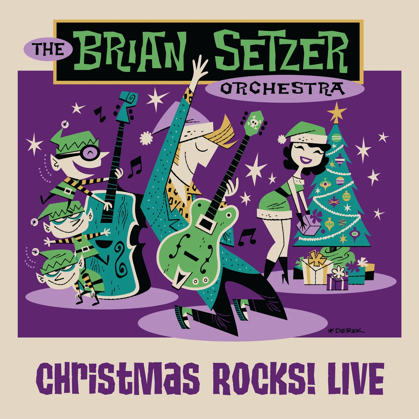 Brian Setzer CHRISTMAS ROCKS - LIVE Blu-ray