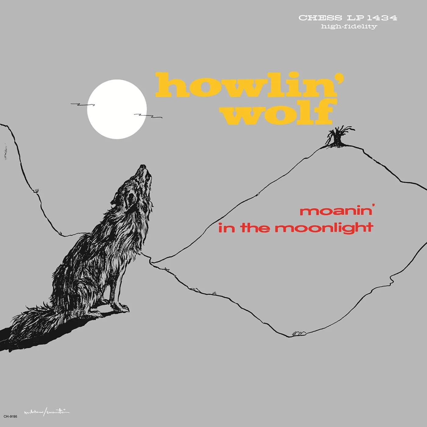 Howlin' Wolf MOANIN IN THE MOONLIGHT Vinyl Record