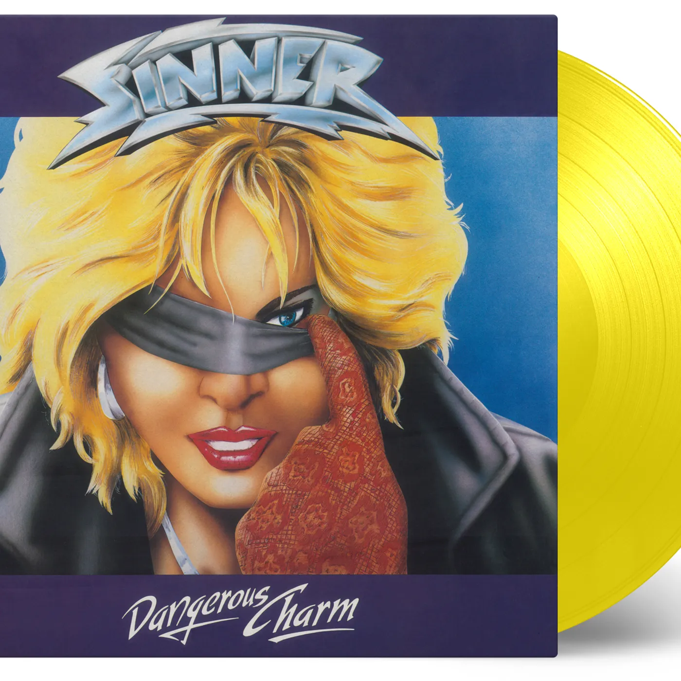 Sinner DANGEROUS CHARM - Limited Edition 180 Gram Yellow Colored Vinyl Record