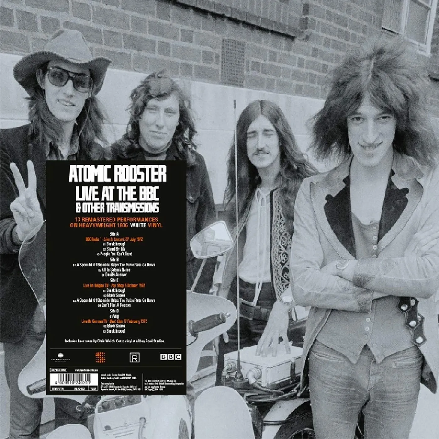 Atomic Rooster ON AIR: LIVE AT THE BBC Vinyl Record