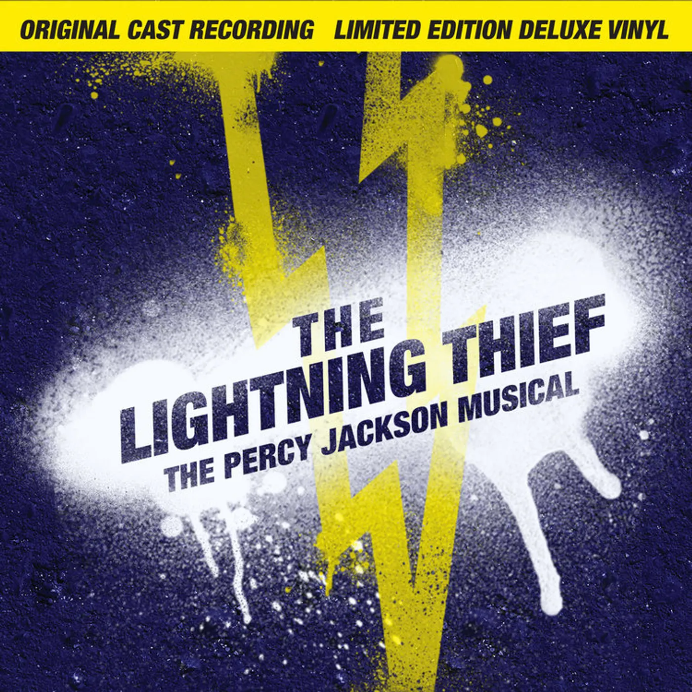 THE LIGHTNING THIEF - THE PERCY JACKSON MUSICAL - Limited Edition Deluxe Numbered Colored Vinyl Record