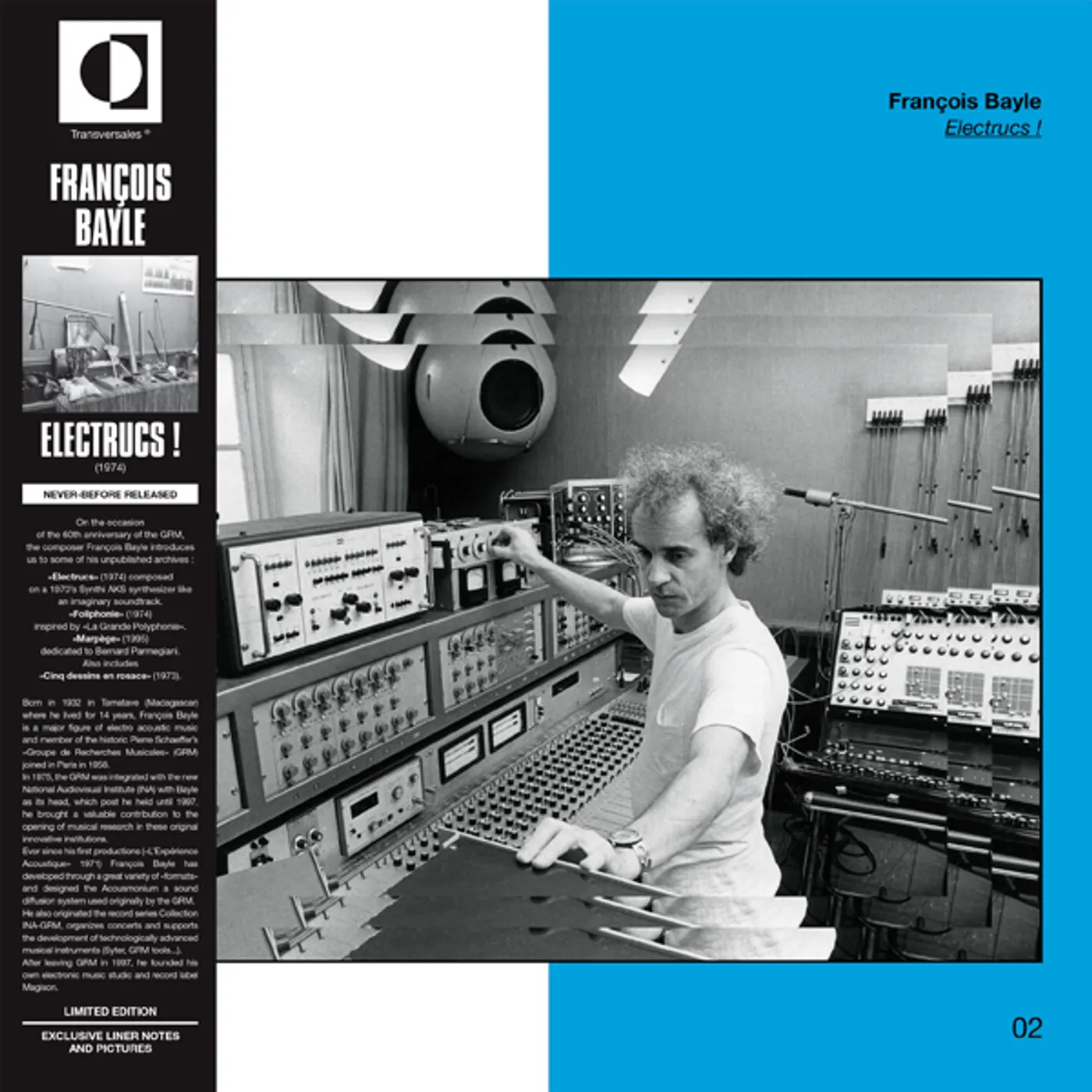 François Bayle ELECTRUCS Vinyl Record