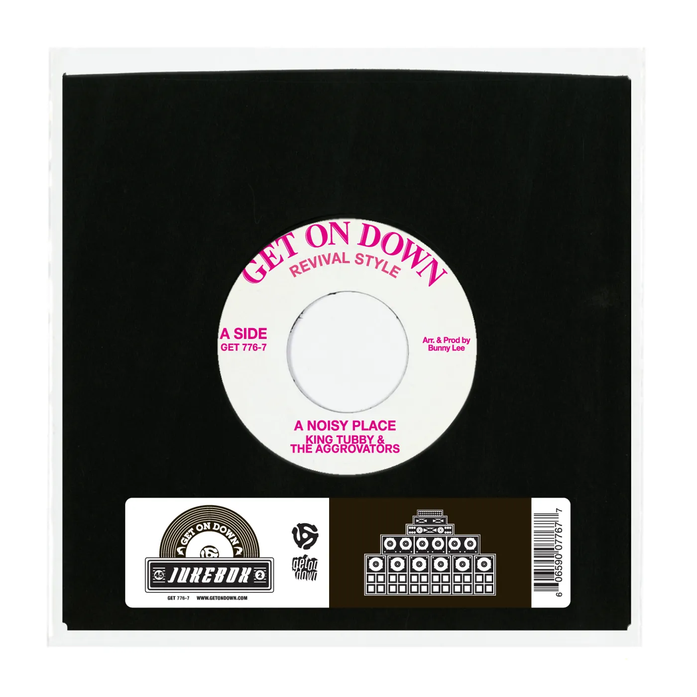 King Tubby & The Aggrovators NOISY PLACE / ROUGHER VERSION Vinyl Record