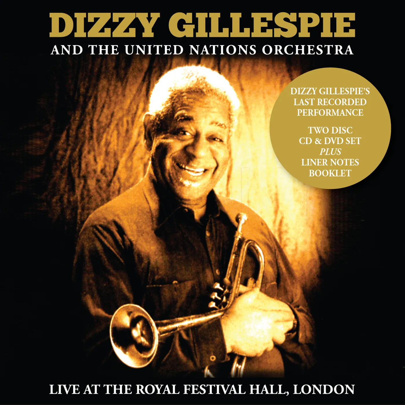 Dizzy Gillespie LIVE AT THE ROYAL FESTIVAL HALL LONDON CD