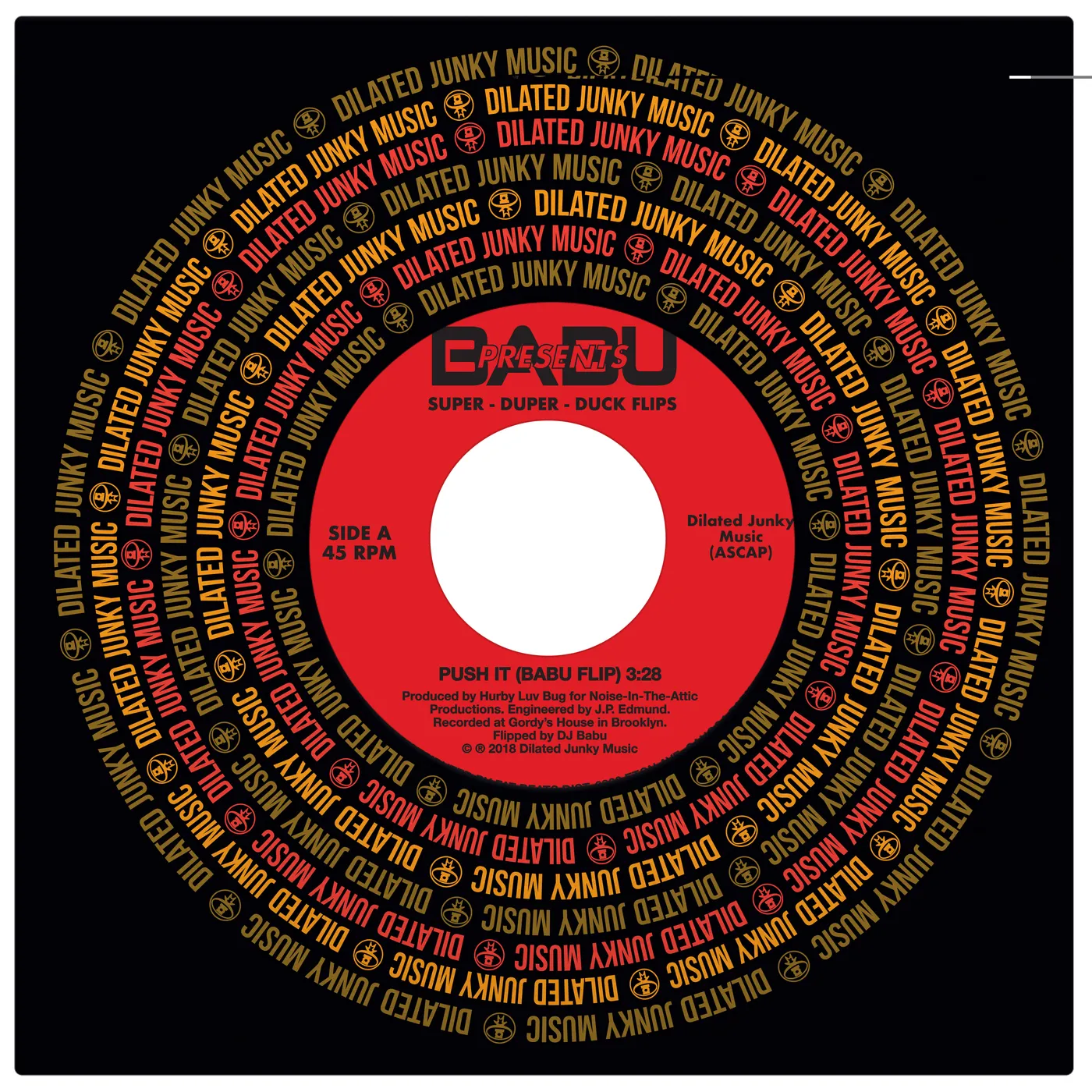 DJ Babu SUPER DUPER DUCK FLIPS VOL. 1 Vinyl Record