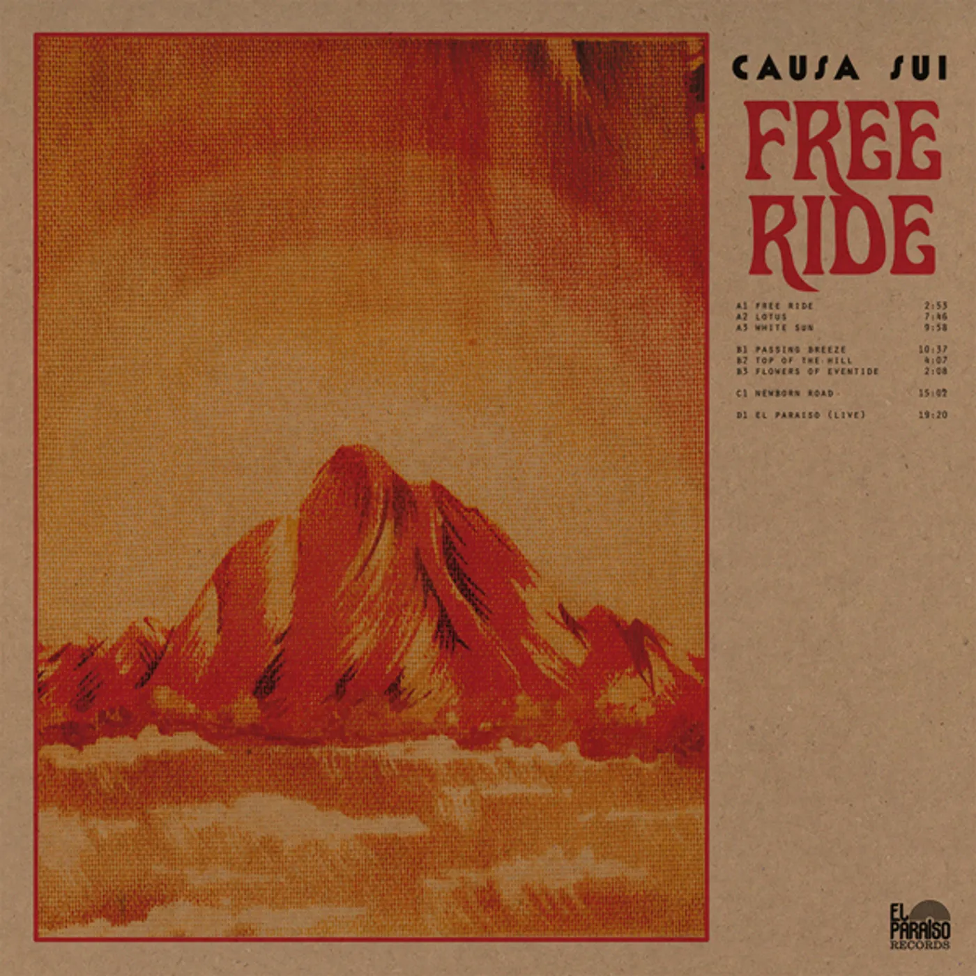 Causa Sui Free Ride Vinyl Record