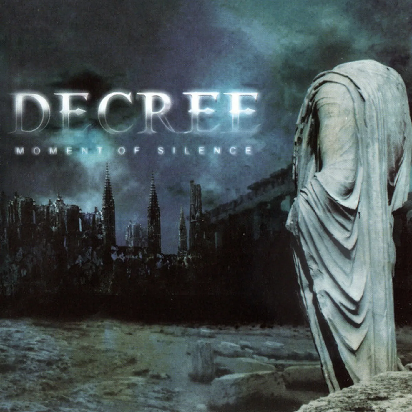 Decree MOMENT OF SILENCE (BLUE VINYL) Vinyl Record