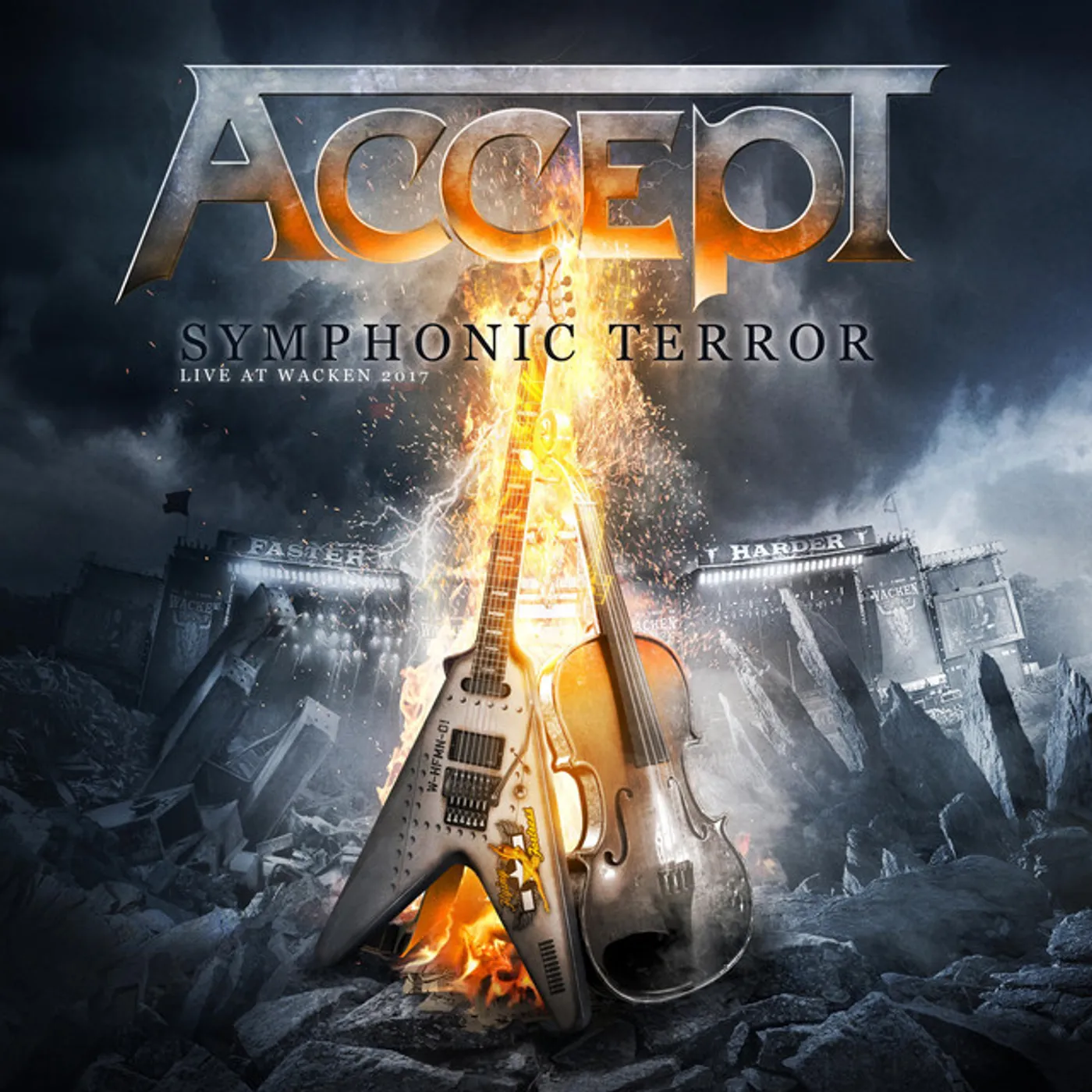 Accept SYMPHONIC TERROR: LIVE AT WACKEN 2017 Vinyl Record
