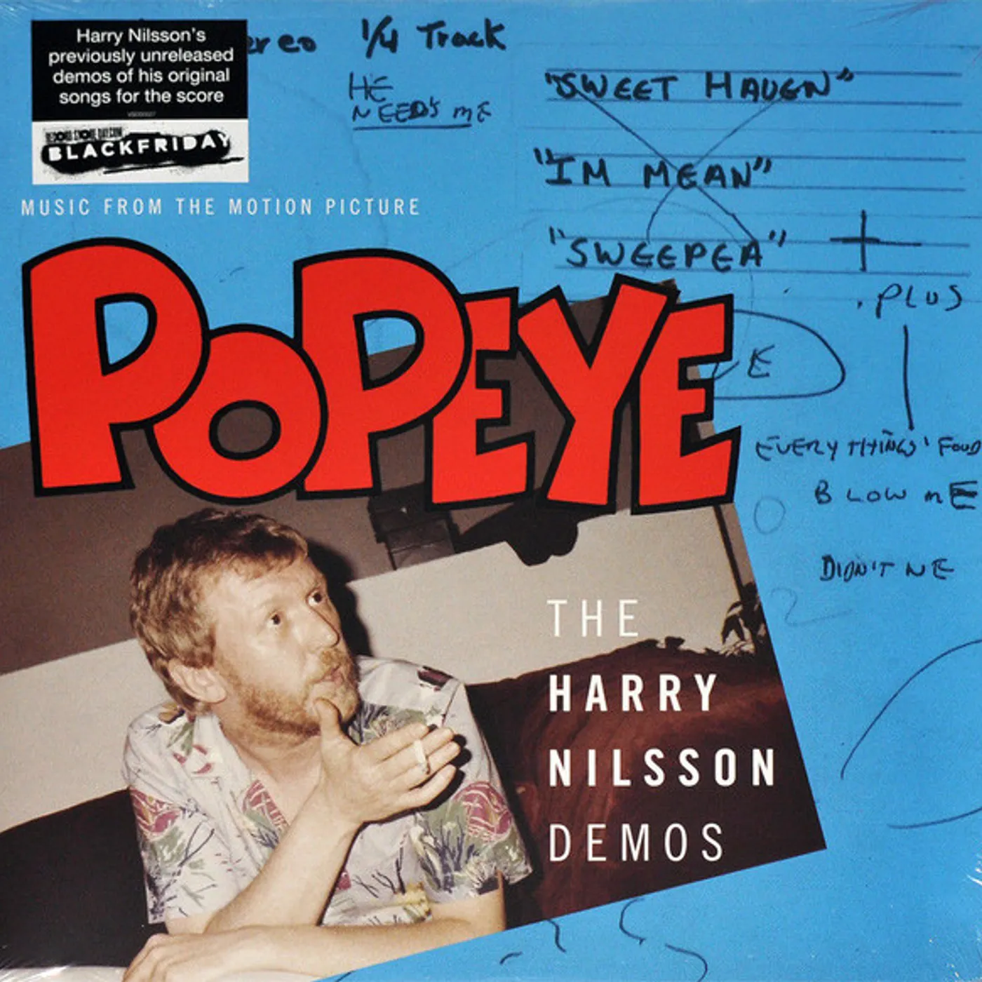 Harry Nilsson POPEYE: MUSIC FROM THE MOTION PICTURE-HARRY NILSSO Vinyl Record