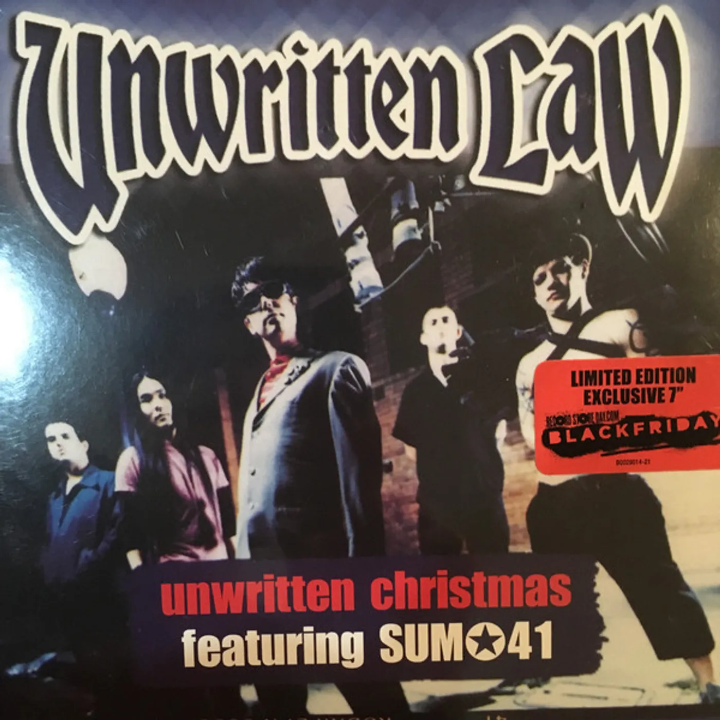 Unwritten Law Unwritten Christmas Vinyl Record