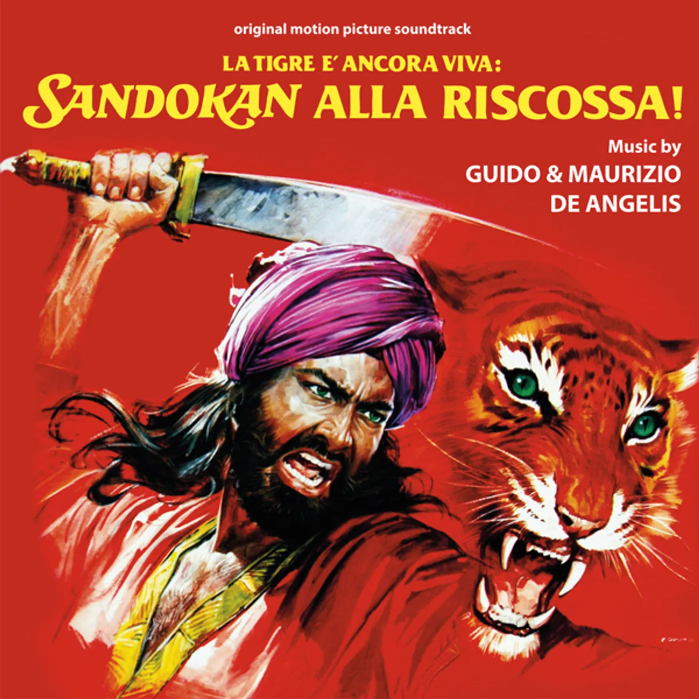 TIGRE ANCORA VIVA: SANDOKAN ALLA RISCOSSA / Original Soundtrack Vinyl Record