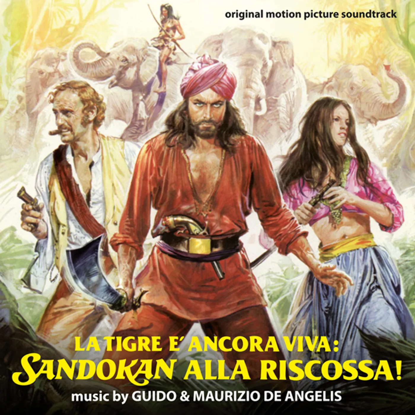 TIGRE ANCORA VIVA: SANDOKAN ALLA RISCOSSA / Original Soundtrack CD