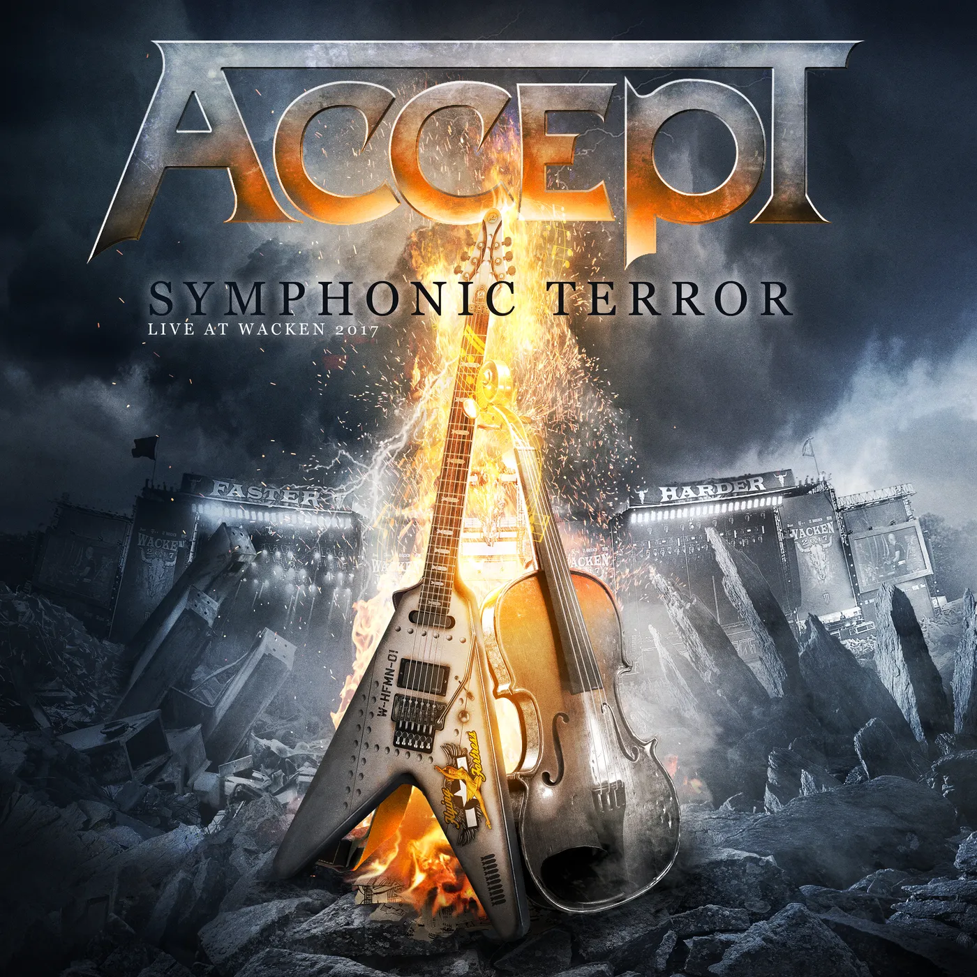 Accept SYMPHONIC TERROR - LIVE AT WACKEN 2017 CD Blu-ray