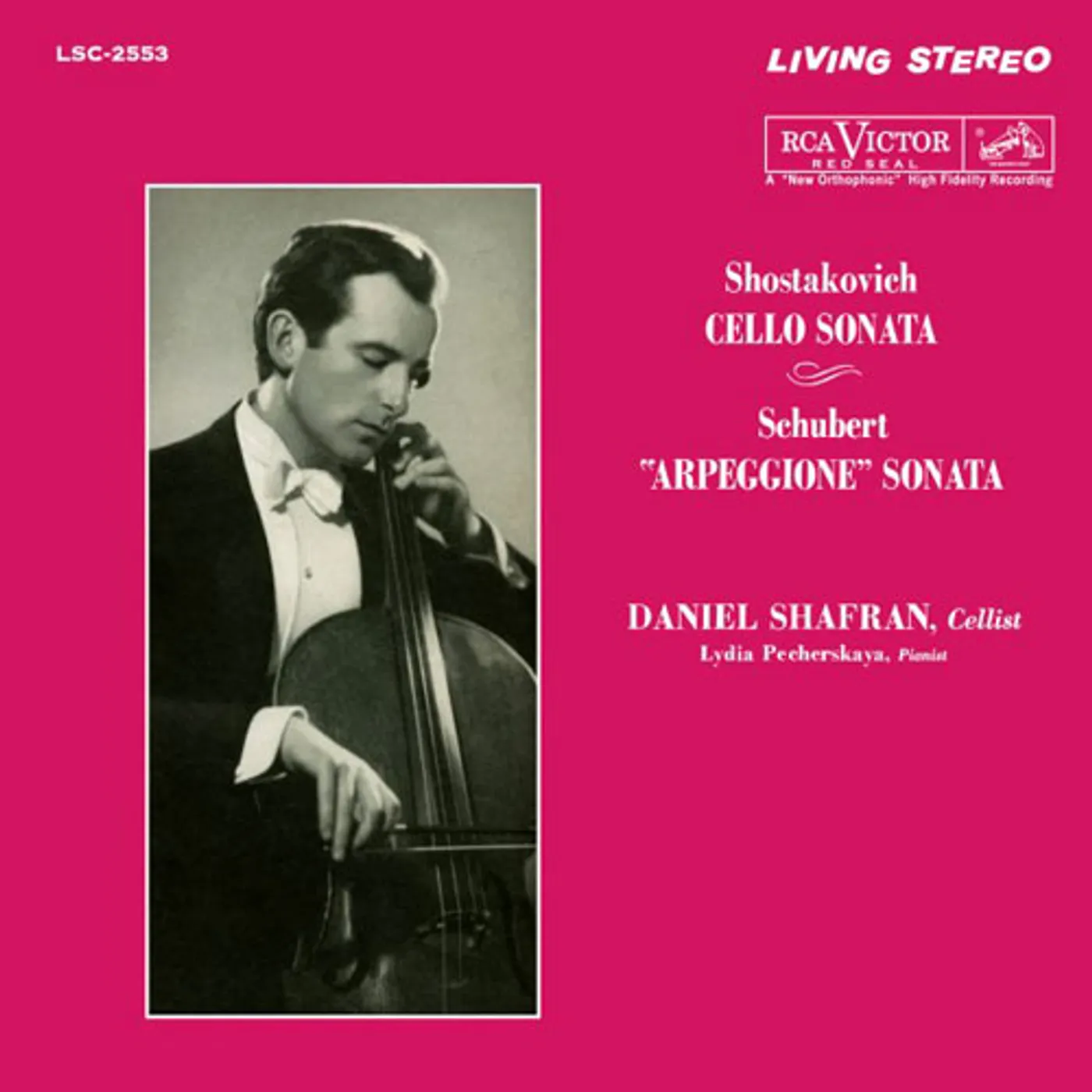 Daniil Shafran CELLO SONATA & ARPEGGIONE SONATA (SHOSTAKOVICH & Vinyl Record
